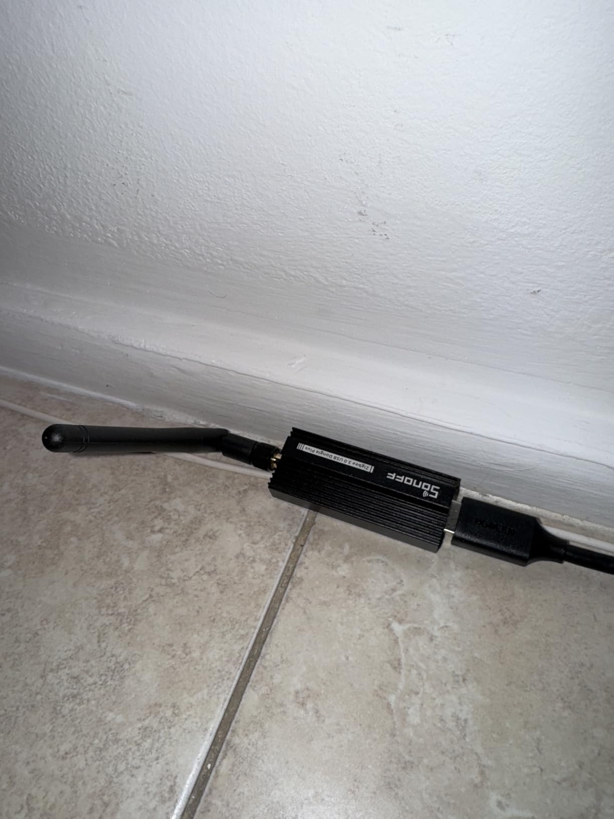 SONOFF Zigbee 3.0 USB Dongle Plus Gateway, Universal Zigbee USB Gateway with Antenna for Home Assistant, IoBroker, Wireless Zigbee 3.0 USB Adapter(1 Pack) Customer Review SONOFF Zigbee 3.0 USB Dongle Plus Gateway, Universal Zigbee USB Gateway with Antenna for Home Assistant, IoBroker, Wireless Zigbee 3.0 USB Adapter(1 Pack) - Customer Photo 2