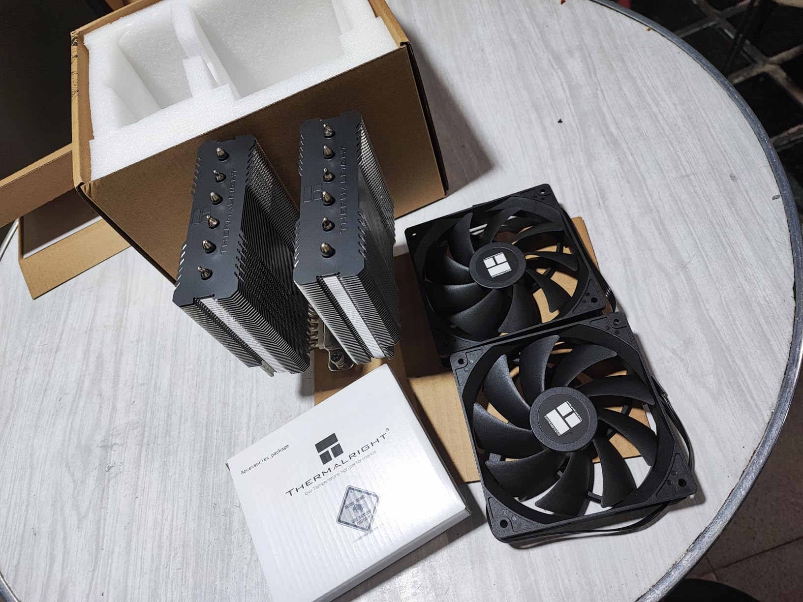 Thermalright Peerless Assassin 120 SE CPU Cooler, 6 Heat Pipes AGHP Technology, Dual 120mm PWM Fans, 1550RPM Speed, for AMD:AM4 AM5/Intel LGA 1700/1150/1151/1200/1851,PC Cooler - Customer Photo 2