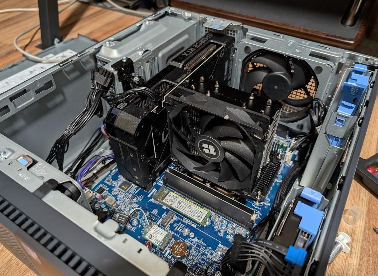 Thermalright Assassin X120 Refined SE CPU Air Cooler, 4 Heat Pipes, TL-C12C PWM Fan, Aluminium Heatsink Cover, AGHP Technology, for AMD AM4/AM5/Intel LGA 1150/1151/1155/1200/1700/1851(AX120 R SE) - Customer Photo 5