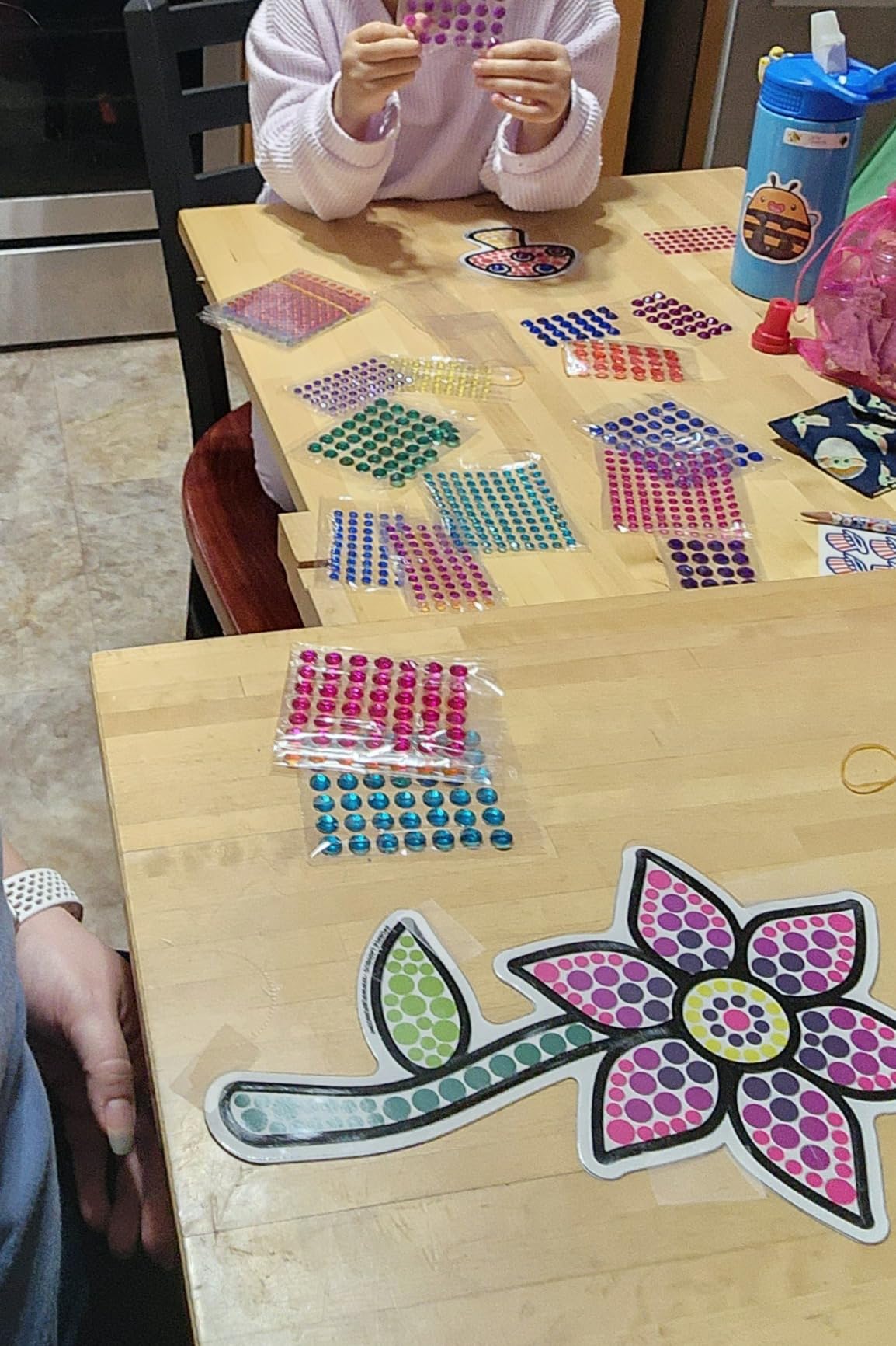 SUNGEMMERS DIY Gem-Sticker Window Diamond Art Suncatcher Kits - Stocking Stuffers for Kids 8-12, Birthday Gifts for 6 7 8 9 10 11 12 Year Old Girls & Boys, Fun Arts & Crafts for Kids Ages 8-12 6-8 - Customer Photo 3