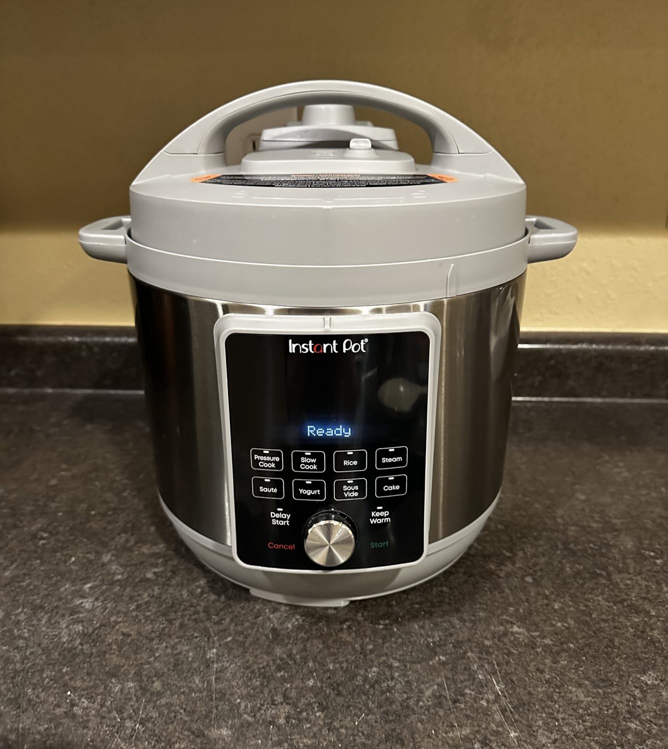 Instant Pot, 8-Quart Whisper Quiet 9-in-1 Electric Pressure Cooker, Slow Rice Cooker, Steamer, Sauté, Yogurt Maker, Warmer & Sterilizer, App With Over 800 Recipes, Stainless Steel, Duo Plus - Customer Photo 1