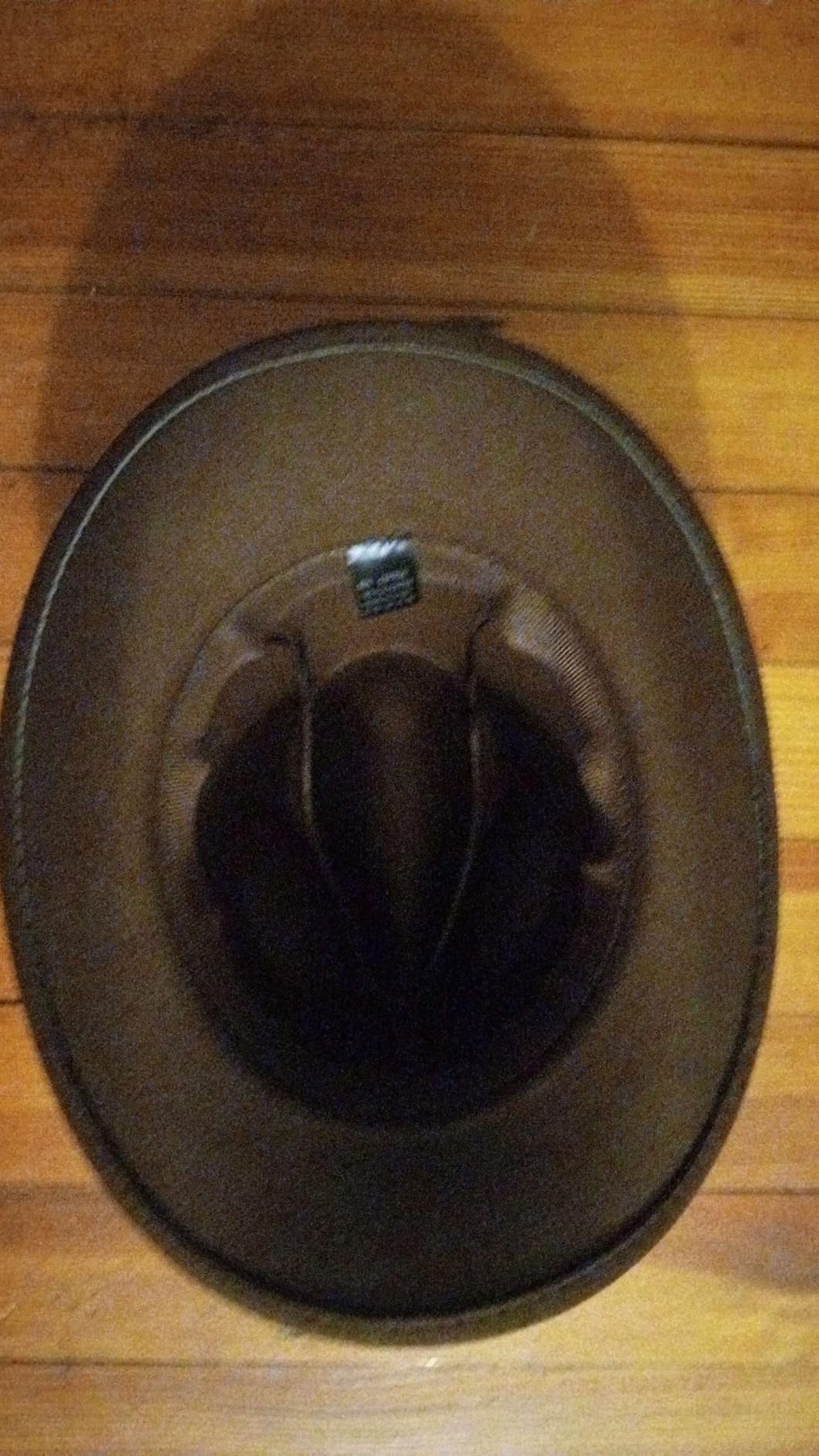 Gossifan Women Men Western Cowboy Cowgirl Hat Fedora Hat with Belt-Black Belt Coffee Customer Review Gossifan Women Men Western Cowboy Cowgirl Hat Fedora Hat with Belt-Black Belt Coffee - Customer Photo 2