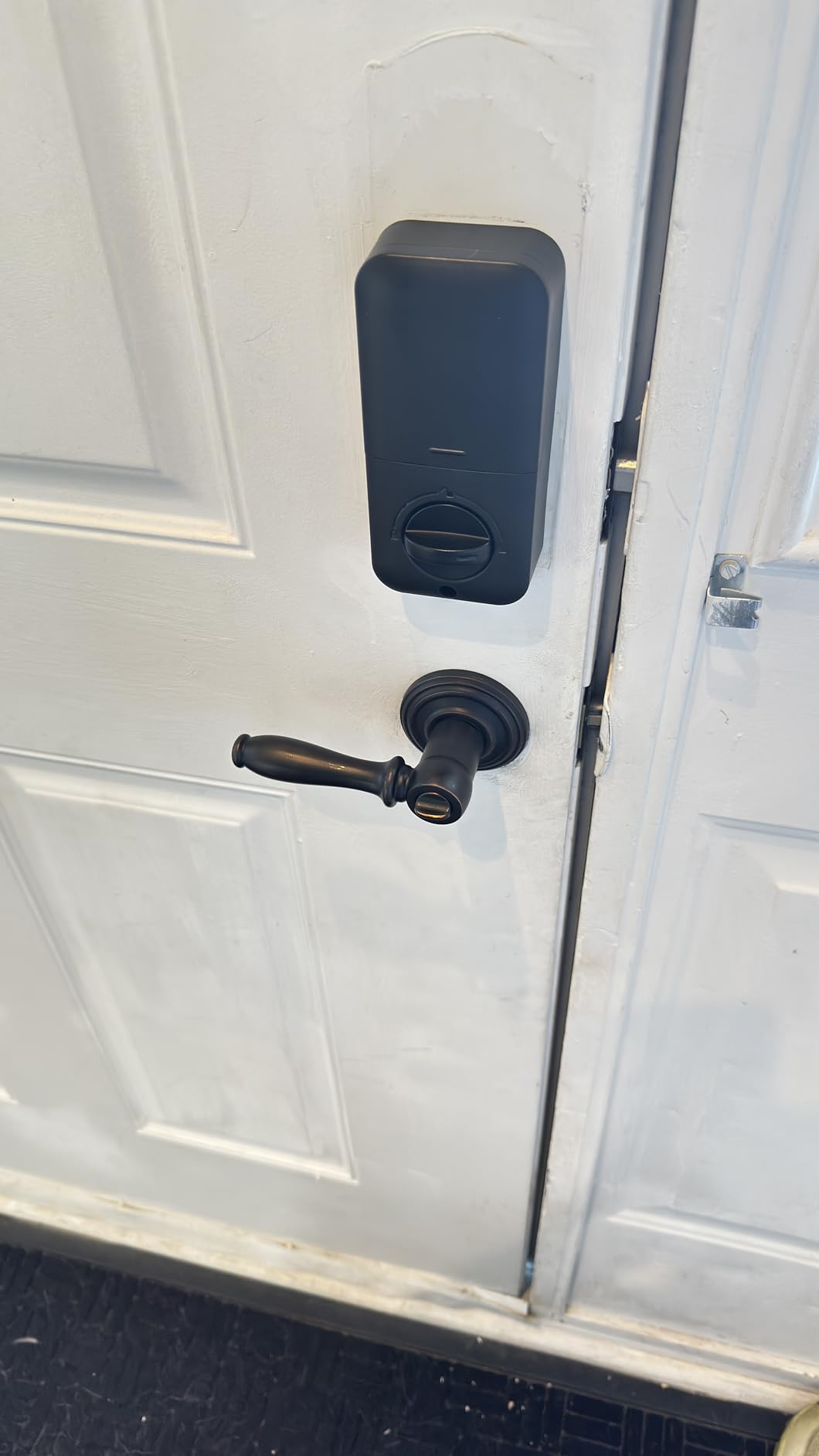 TEEHO TE001 Keyless Entry Door Lock with Keypad - Smart Deadbolt Lock for Front Door with 2 Keys - Auto Lock - Easy Installation - Matte Black - Customer Photo 1