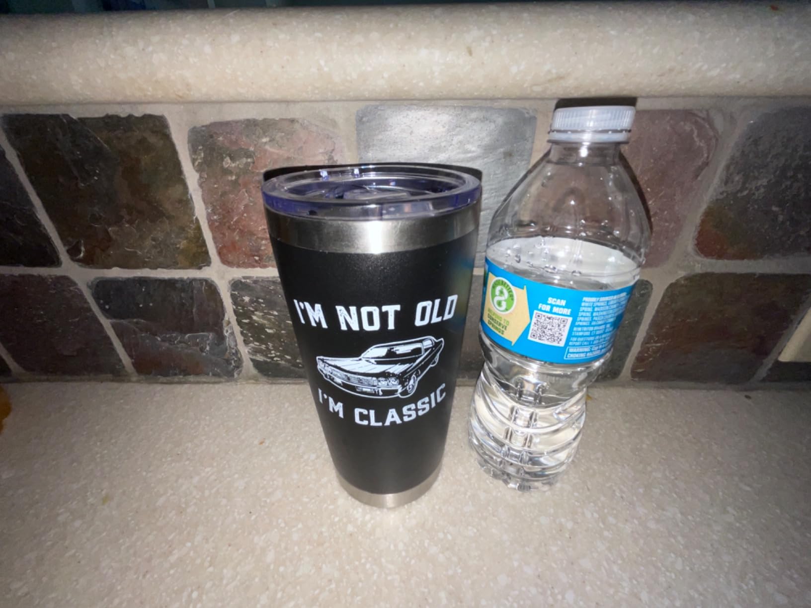 KLUBI Birthday Gifts for Men Unique Im Not Old Im Classic Mug Mens Birthday Gift Ideas 20oz Grandpa Gifts for Father's Day Gifts for Birthday Dad Birthday Gift for Grandpa Birthday Gifts for Husband - Customer Photo 3