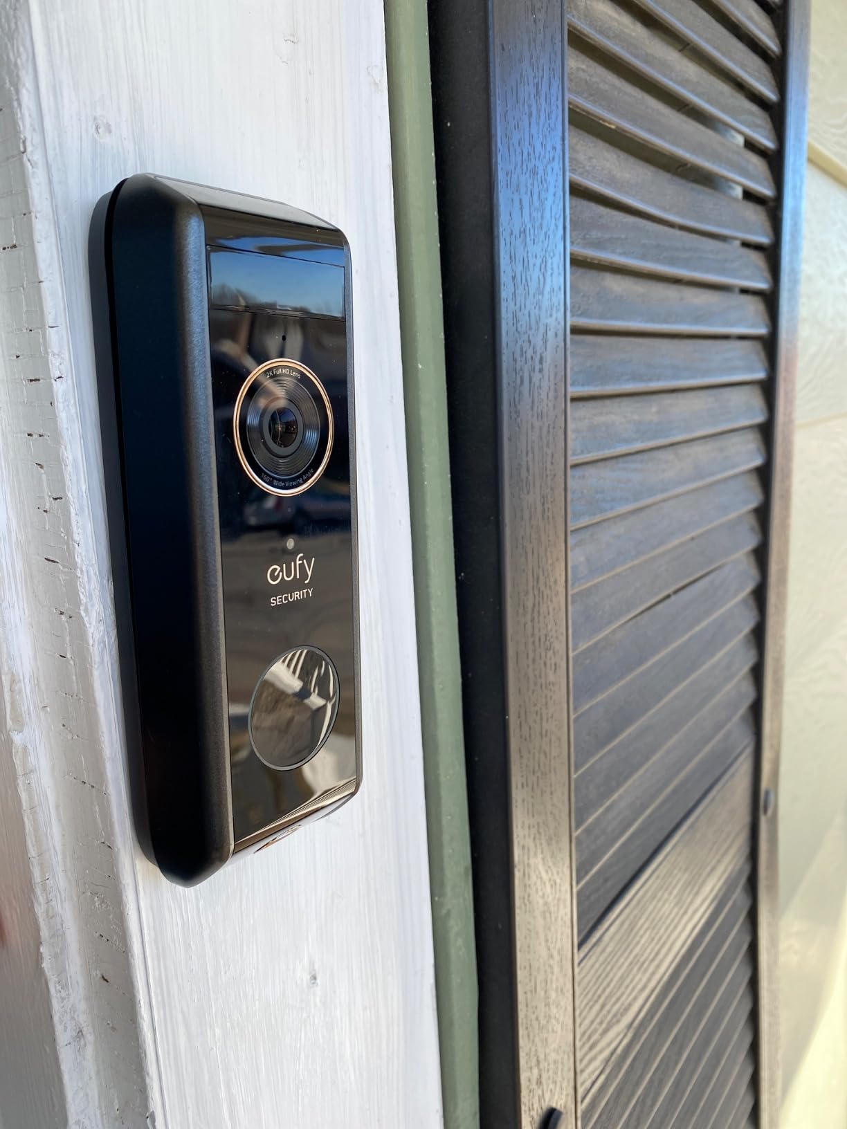 eufy Security Video Doorbell S330, Homebase NOT Included, 2K HD Video Doorbell, Battery-Powered Add-On, Dual Motion Detection, Package Detection, Family Recognition, No Monthly Fee, Motion Alerts - Customer Photo 2
