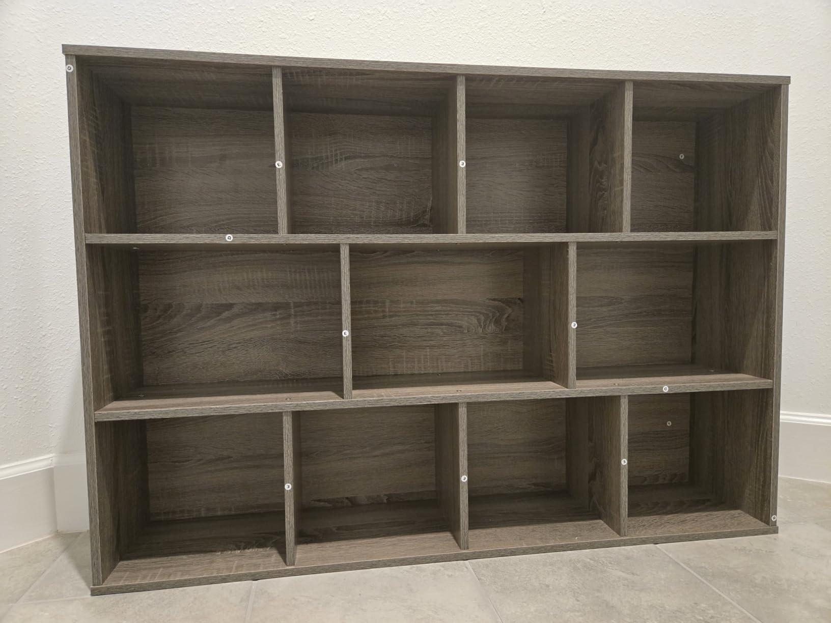 Furinno LUDER Book Shelf, 5-Tier Bookshelf, Bookcase, 9.4