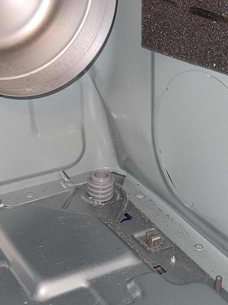 Samsung WF45T6000WPR White Front Load Laundry Package - Customer Photo 1