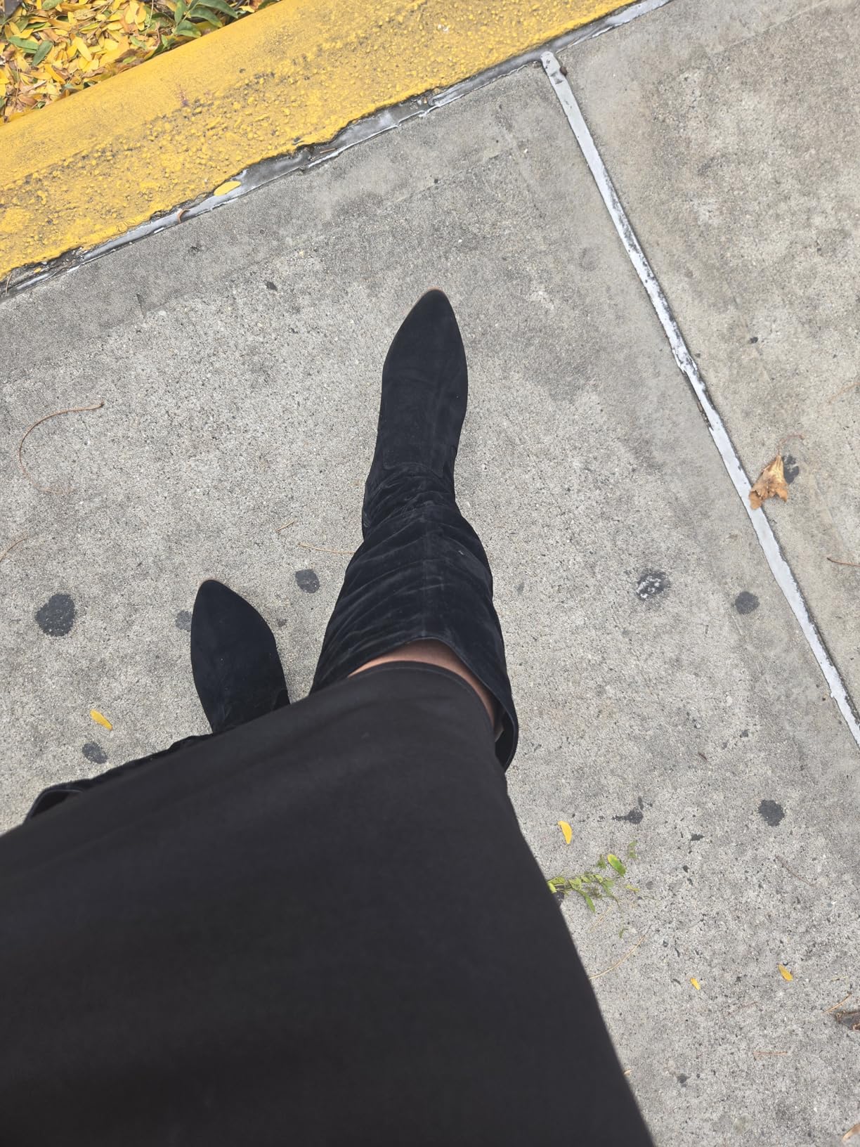 Amazon Essentials Women's Tall Block Heel Boots - Customer Photo 3