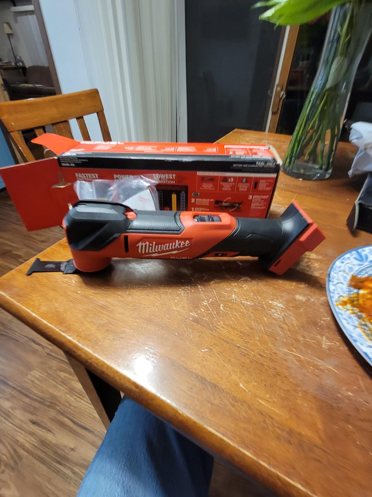 Milwaukee 2836-20 M18 FUEL Brushless Lithium-Ion Cordless Oscillating Multi-Tool (Tool Only) - Customer Photo 1