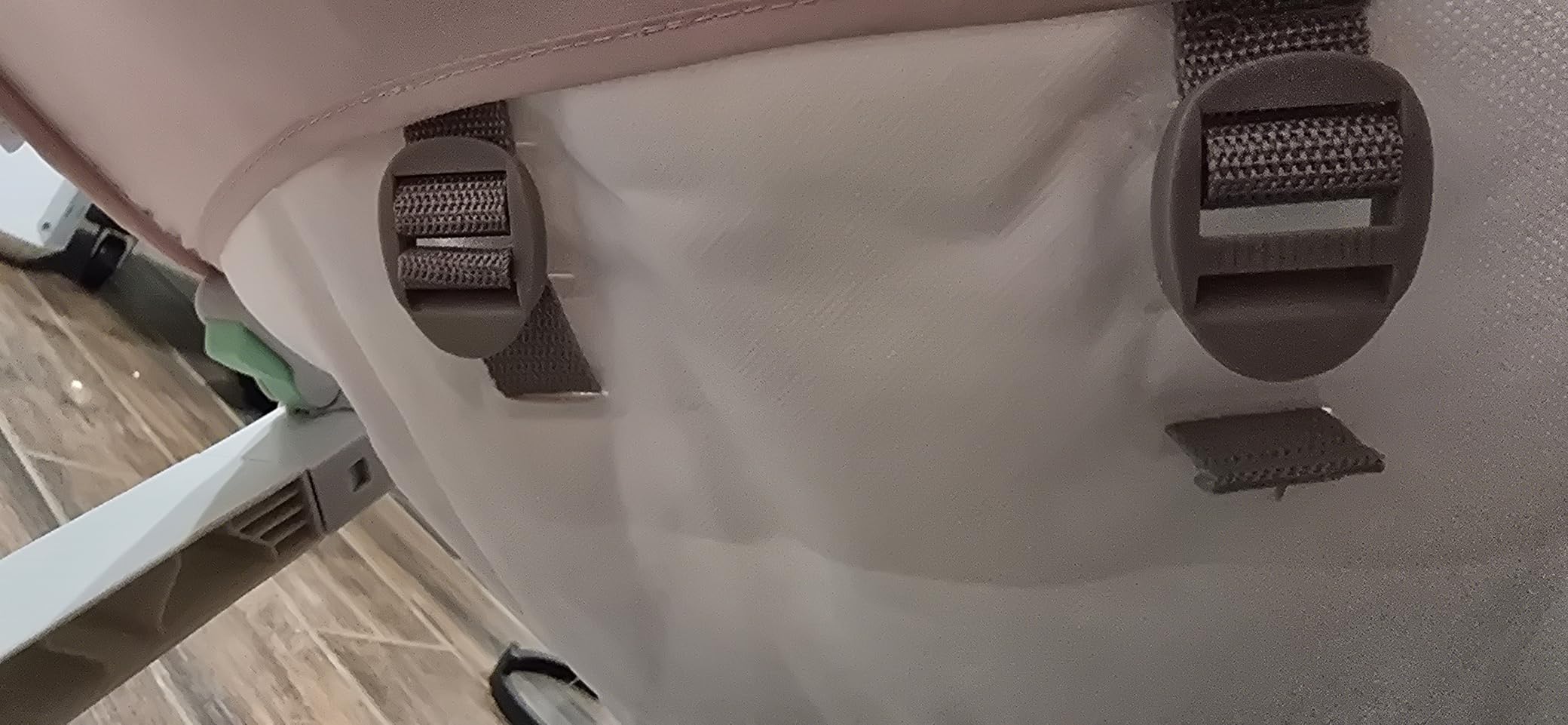 Ingenuity Keep Cozy 3-in-1 Grow with Me Vibrating Baby Bouncer Seat & Infant to Toddler Rocker, Vibrations & Toy Bar, 0-30 Months Up to 40 lbs (Pink Burst) - Customer Photo 5