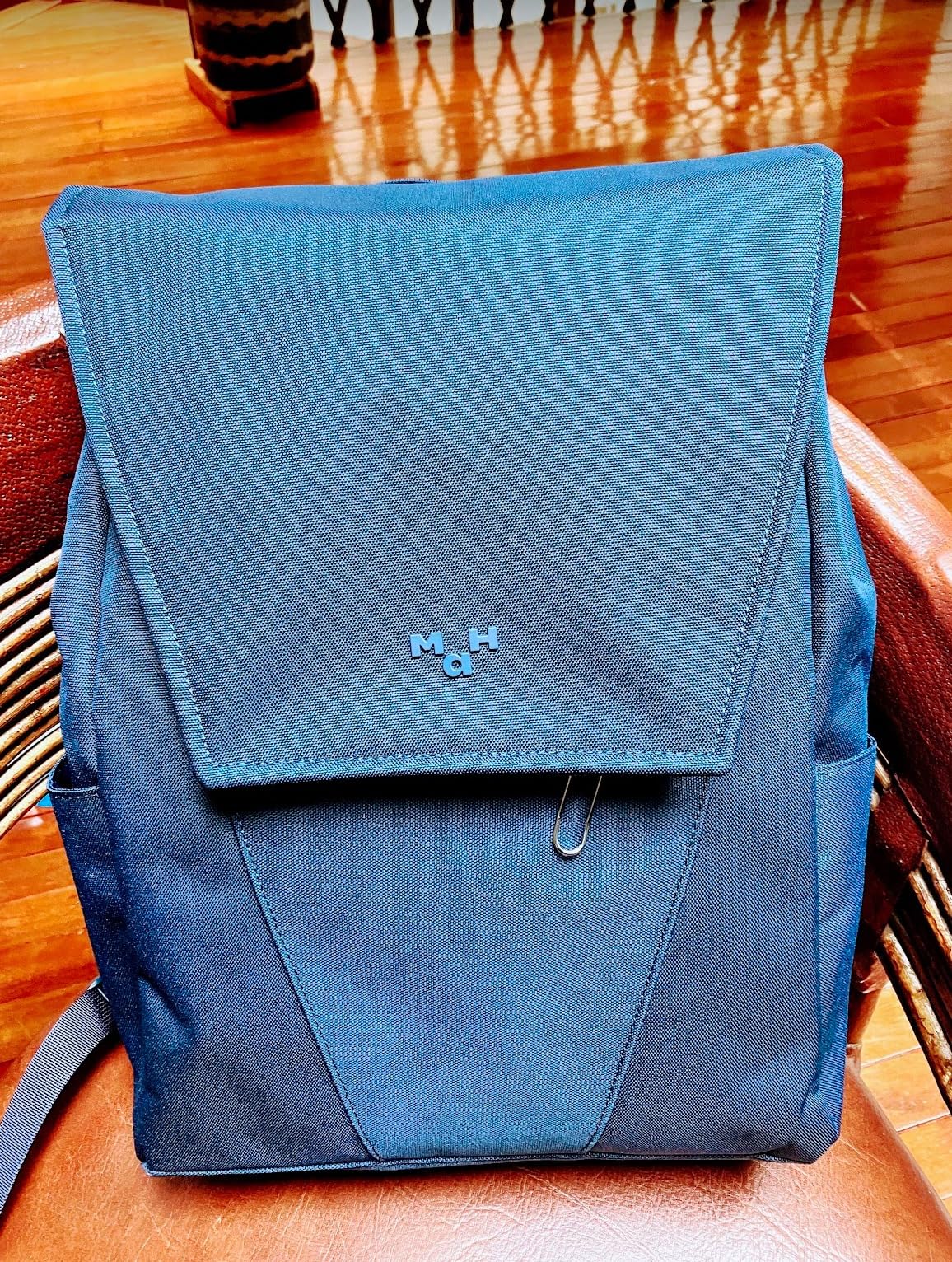 MAH Travel Laptop Backpack, 15.6 Inch Casual Daypack for Men Women, Water Resistant Business College Bookbag - Customer Photo 1