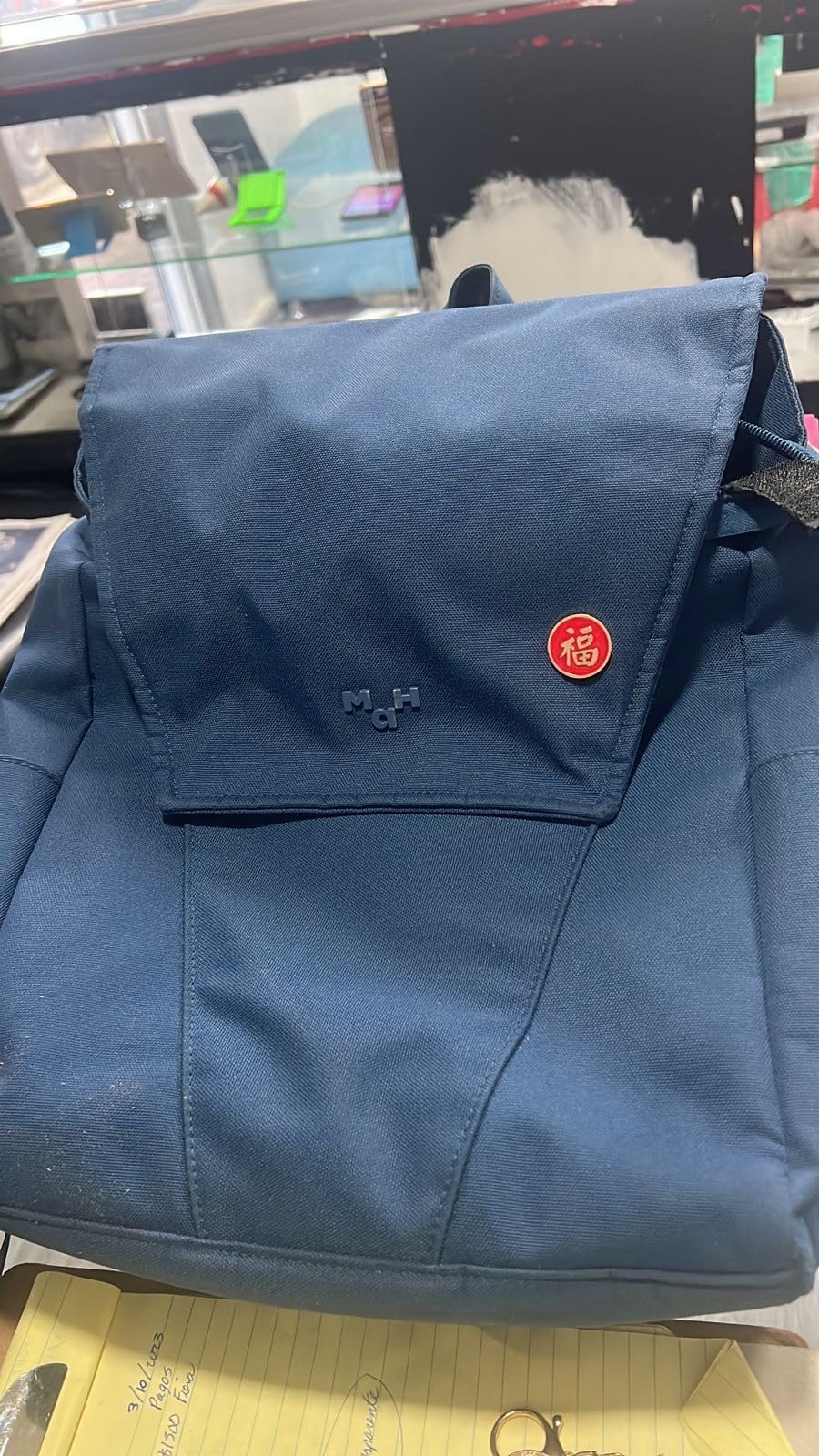 MAH Travel Laptop Backpack, 15.6 Inch Casual Daypack for Men Women, Water Resistant Business College Bookbag - Customer Photo 2