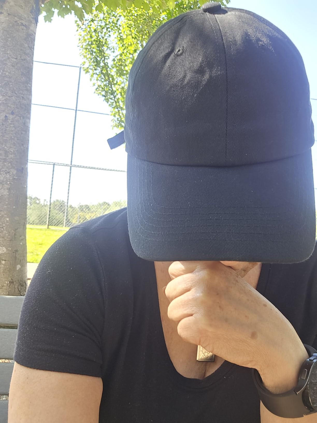 NPQQUAN Original Classic Low Profile Baseball Cap Golf Dad Hat Adjustable Cotton Hats Men Women Unconstructed Plain Cap Customer Review NPQQUAN Original Classic Low Profile Baseball Cap Golf Dad Hat Adjustable Cotton Hats Men Women Unconstructed Plain Cap - Customer Photo 1