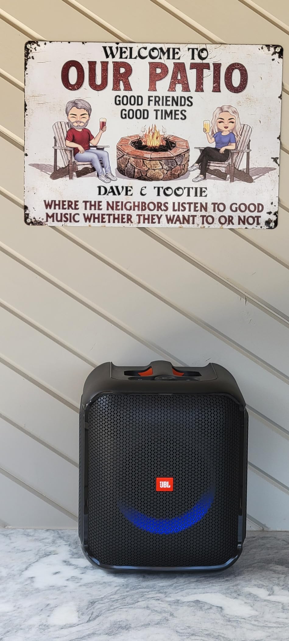 JBL Partybox Encore Essential: 100W Sound, Built-in Dynamic Light Show, and Splash Proof Design, Black Customer Review JBL Partybox Encore Essential: 100W Sound, Built-in Dynamic Light Show, and Splash Proof Design, Black - Customer Photo 1