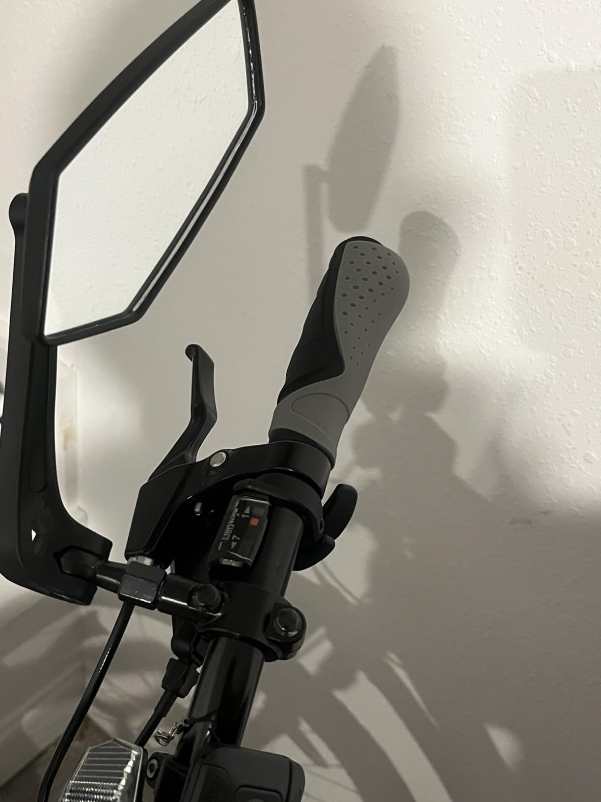 Bike Mirror 1 Pair, MAGICYCLE Bike Mirrors Handlebar Rear View Mirror, E-Bike Mirrors, 360 Degree Adjustable Rotatable Bicycle Mirrors for Handlebars, Safe Wide Angle HD Glass Bike Side Mirrors - Customer Photo 1