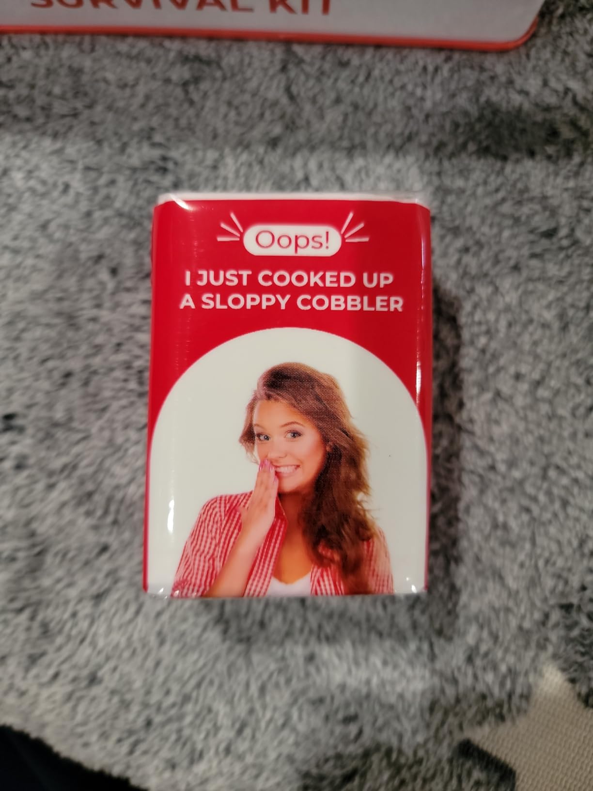 Funny Shart Survival Kit by Witty Yeti. Ultimate Poop Prank Gag Gift Set Contains Wet Wipes, Disposable Underwear, Tissues and Hilarious Badge. Novelty Fart Potty Pack Great for Friends or Family - Customer Photo 5