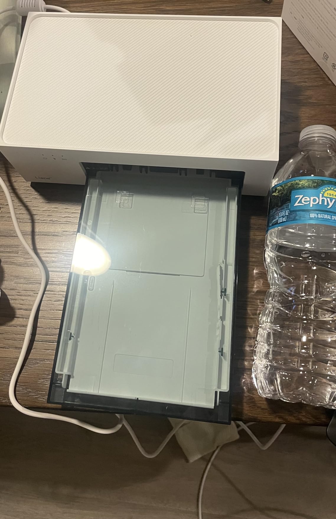 Liene M100 4x6'' Photo Printer, Phone Printer 100 Sheets & 3 Cartridges, Full-Color Photo, Portable Instant Photo Printer for iPhone Android, Thermal Dye Sublimation, Wi-Fi Picture Printer 100 Papers - Customer Photo 4