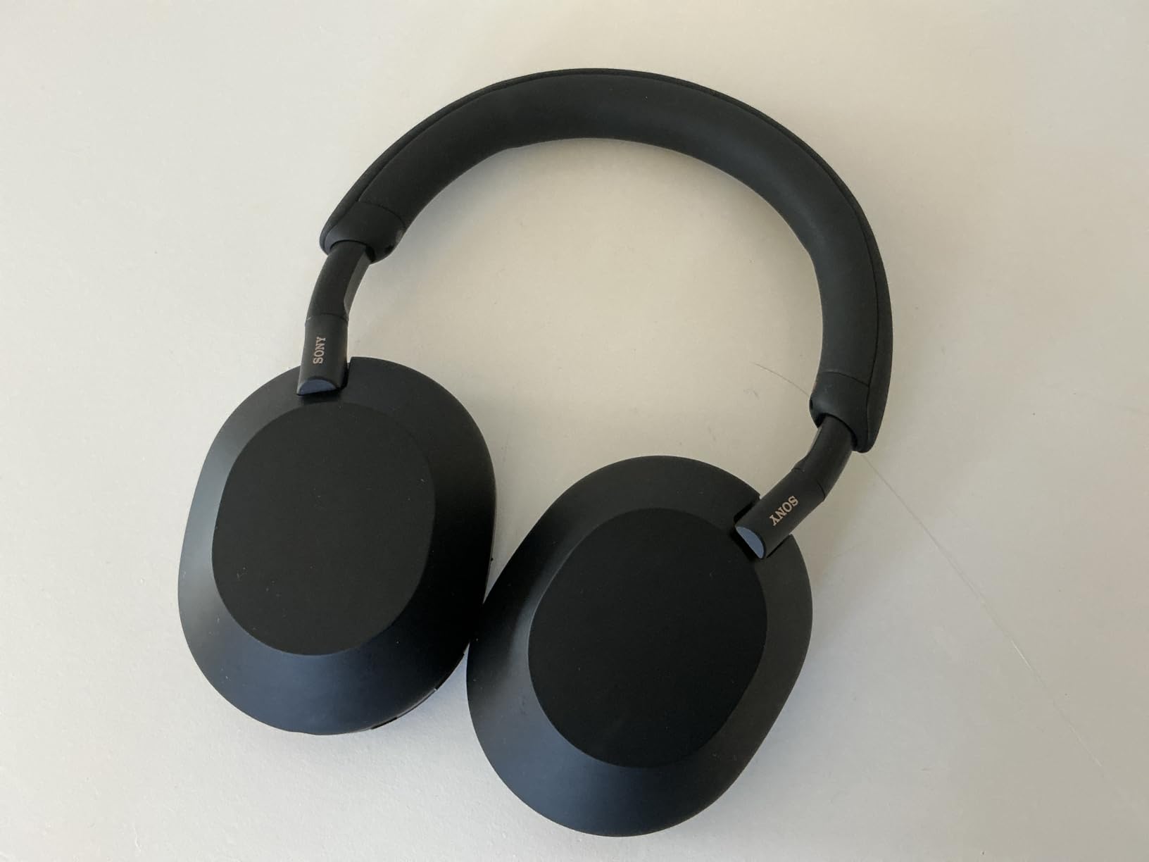 Sony WH-1000XM5 Premium Noise Canceling Headphones, Auto NC Optimizer, 30-Hour Battery, Alexa Voice Control, Black - Customer Photo 2