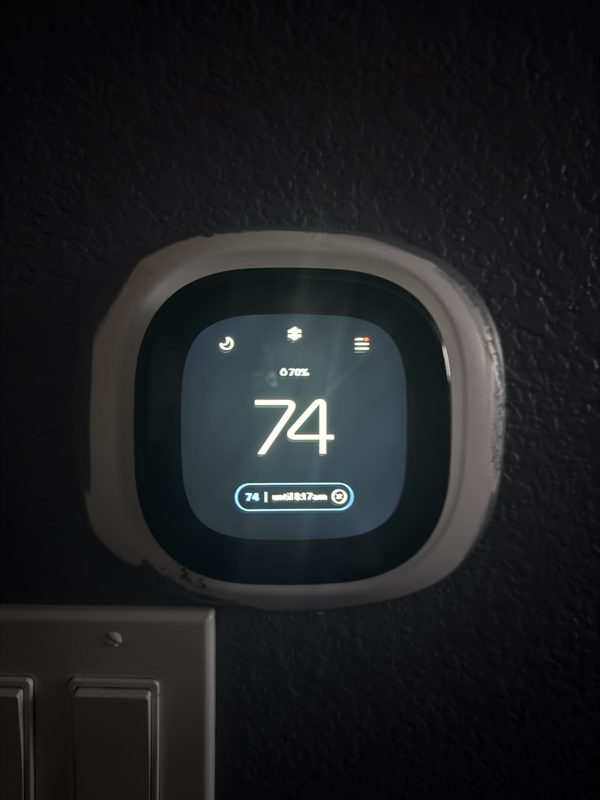 ecobee Smart Thermostat Enhanced - Programmable Wifi Thermostat - Works with Siri, Alexa, Google Assistant - Energy Star Certified - Smart Home Customer Review ecobee Smart Thermostat Enhanced - Programmable Wifi Thermostat - Works with Siri, Alexa, Google Assistant - Energy Star Certified - Smart Home - Customer Photo 2