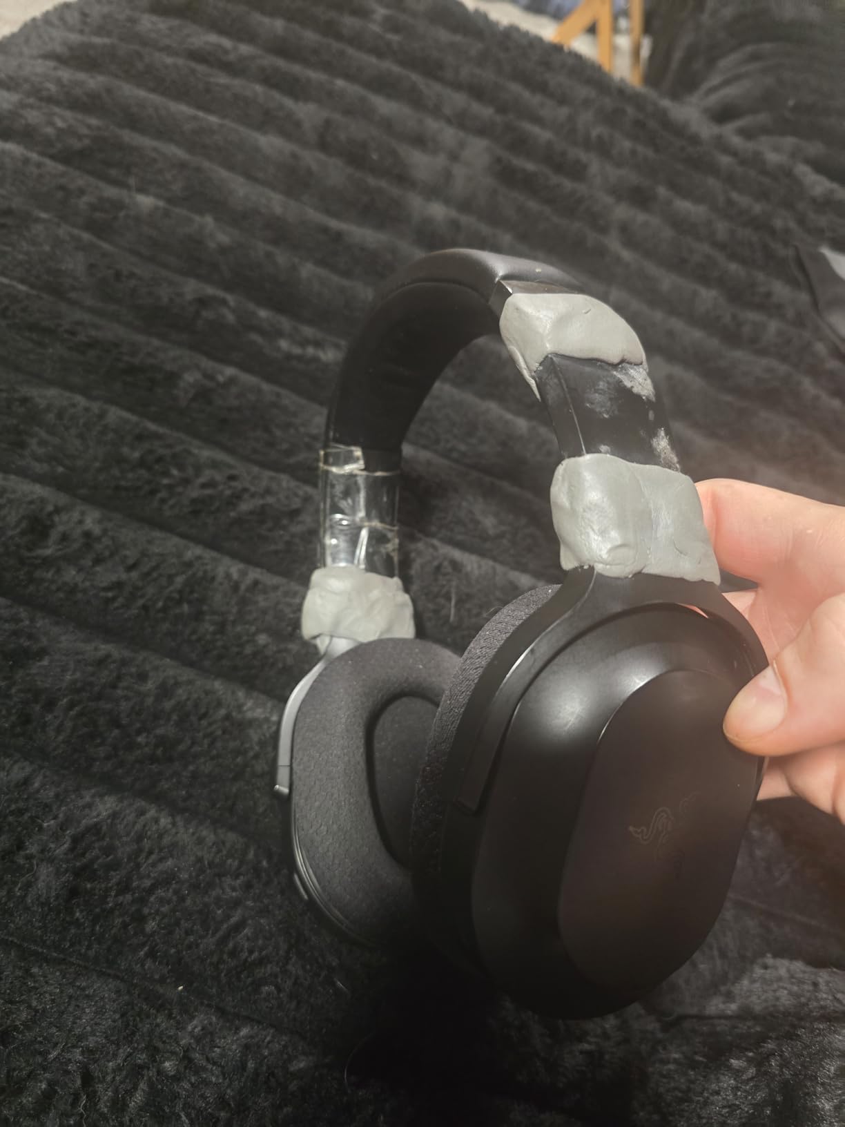 Razer Barracuda X Wireless Gaming & Mobile Headset (PC, PlayStation, Switch 2, Android, iOS): 2.4GHz Wireless + Bluetooth - Lightweight - 40mm Drivers - Detachable Mic - 50 Hr Battery - Black - Customer Photo 1