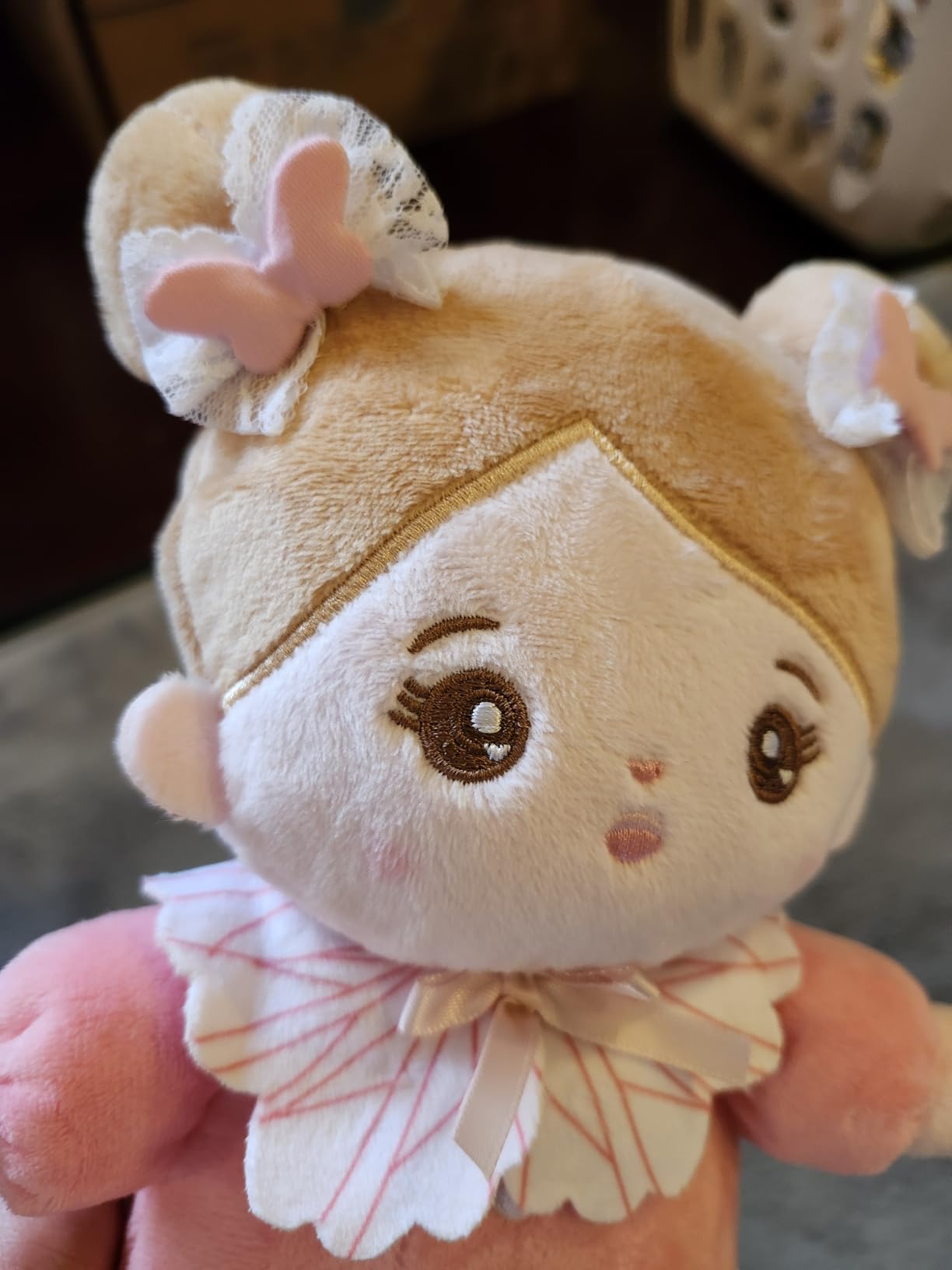 OUOZZZ Black Baby Doll for 1 Year Old Girl Gifts - First African American Baby Dolls Toys for Girl Birthday Christmas Plush Gift for Toddler 10 OUOZZZ Black Baby Doll for 1 Year Old Girl Gifts - First African American Baby Dolls Toys for Girl Birthday Christmas Plush Gift for Toddler 10