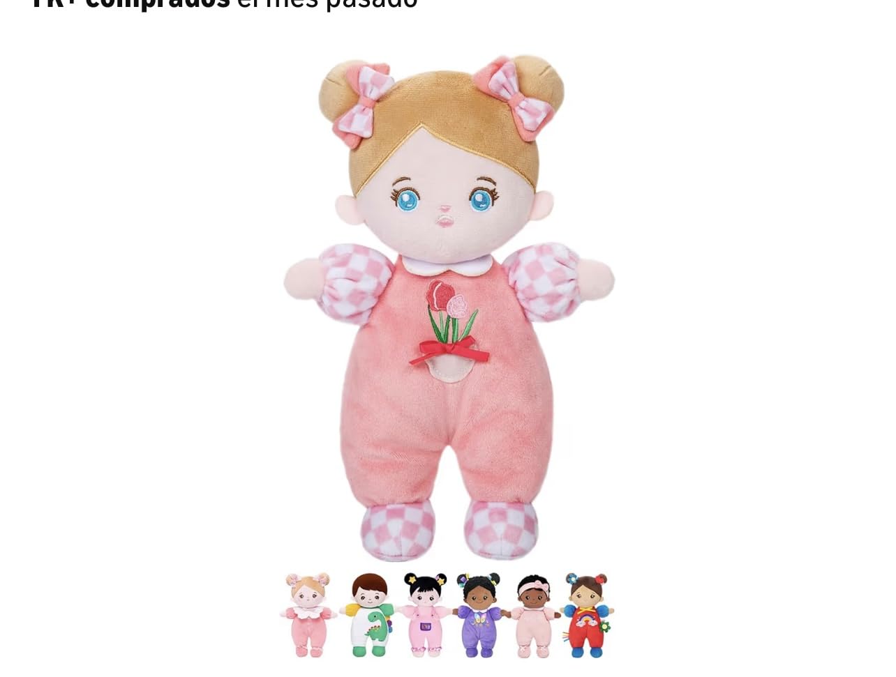 OUOZZZ Black Baby Doll for 1 Year Old Girl Gifts - First African American Baby Dolls Toys for Girl Birthday Christmas Plush Gift for Toddler 10 OUOZZZ Black Baby Doll for 1 Year Old Girl Gifts - First African American Baby Dolls Toys for Girl Birthday Christmas Plush Gift for Toddler 10