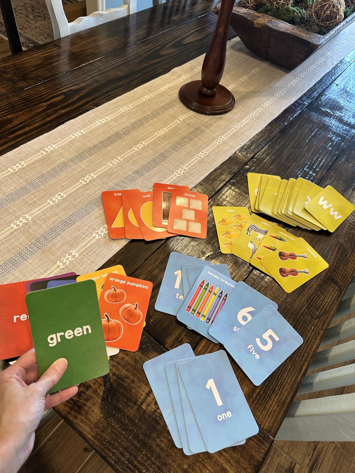 Skillmatics Thick Flash Cards for Toddlers - Letters, Numbers, Shapes & Colors, Learning Aids, Christmas Stocking Stuffers, Montessori Toys, Preschool Activities, Gifts for Kids Ages 1, 2, 3, 4 Years - Customer Photo 1