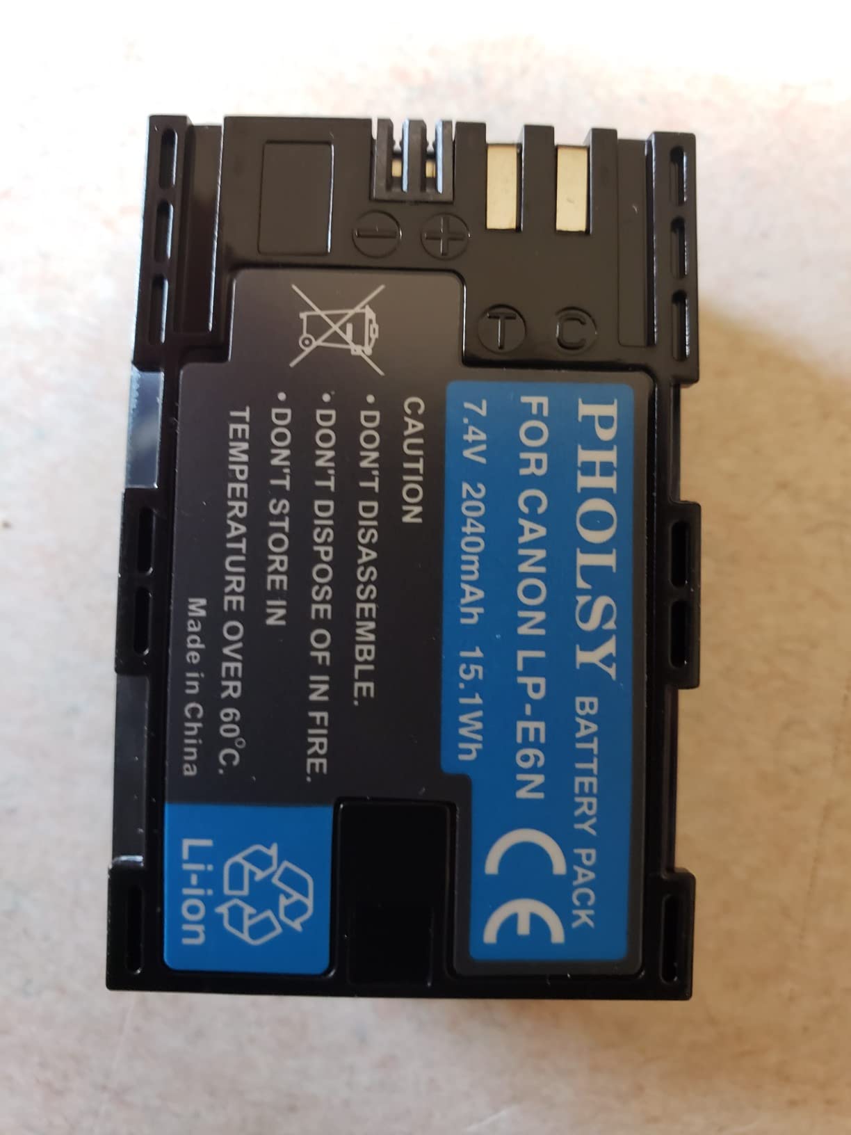 NP FZ100 PHOLSY 2-Pack 2280mAh NP-FZ100 Camera Battery NP-FZ100 Battery Charger/BC-QZ1 USB Charger Compatible with Sony ILCE-a1 a9M2 a9 a7SM3 a7RM4A a7RM4 a7RM3A a7RM3 a7C a7M4 a7M3 a6600 - Customer Photo 3