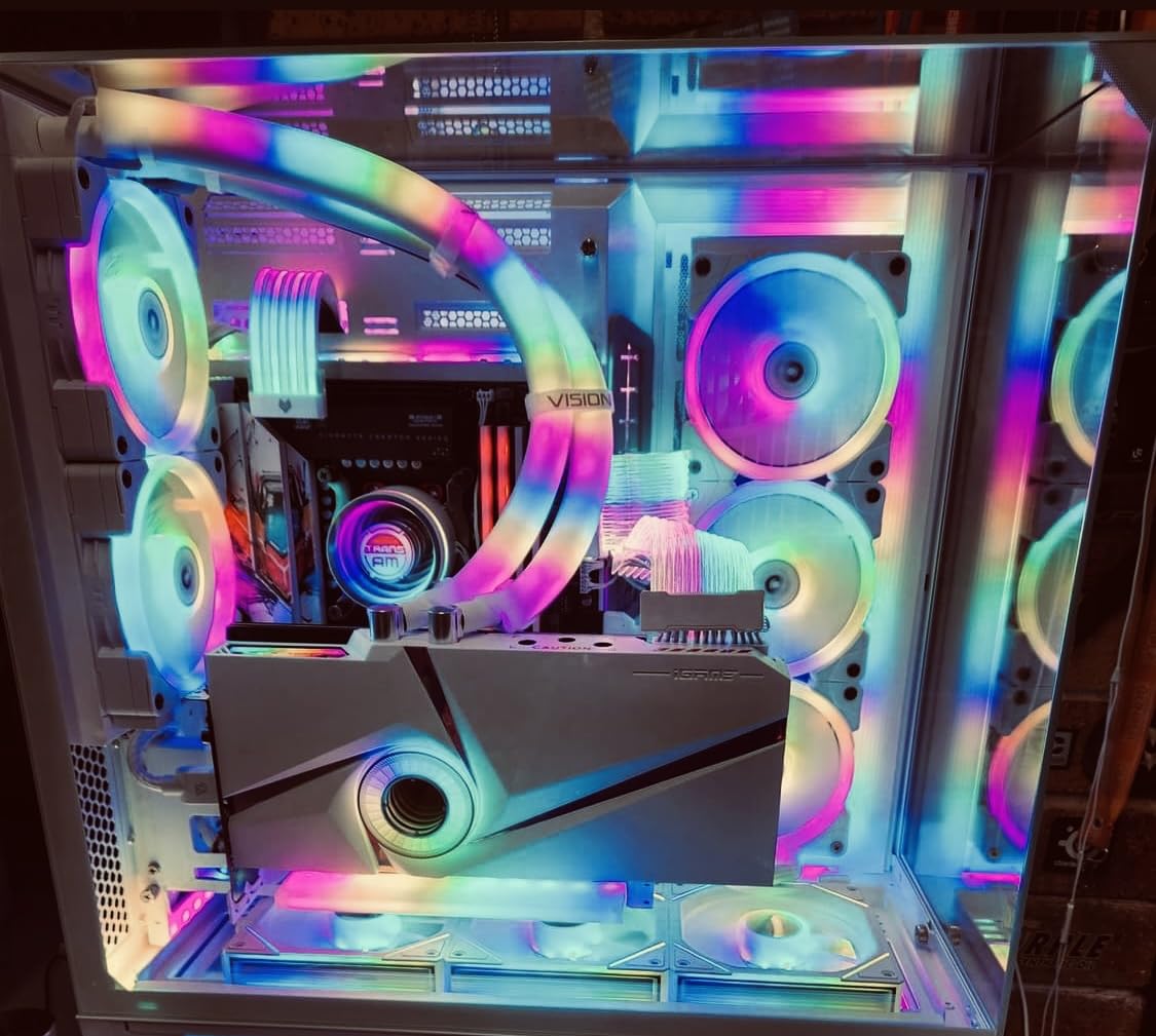 GAMEMAX 850W 80 Plus Gold Power Supply, ATX 3.0 & PCIE 5.0 Ready, 100% Japanese Capacitors, Fully Modular, ARGB SYNC, RGB-850 SE - Customer Photo 2