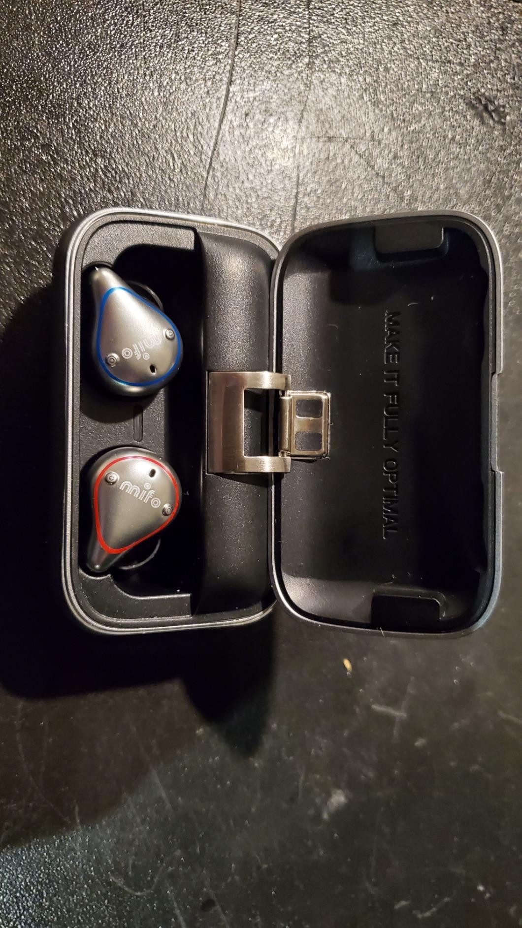 mifo S Active Noise Cancelling True Wireless Earbuds, Bluetooth 5.2 Wireless Sport Headphones with App, ENC Noise Cancelling, IP67 Waterproof Wireless Earbuds with 3 Modes, Built-in 6 Microphone - Customer Photo 1