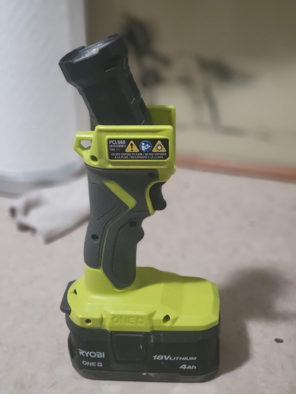 RYOBI PCL660B ONE+ 18V Cordless LED Flash Light (Tool Only) - Customer Photo 4