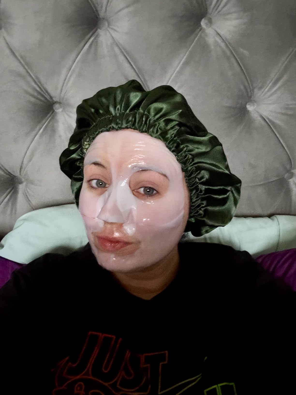 BIODANCE Bio-Collagen Real Deep Mask, Hydrating Overnight Hydrogel Mask, Pore Minimizing, Elasticity, Plumping Improvement, Korean Skincare, Stocking Stuffers for Teen Girls | 1.19oz(34g) x 4ea Customer Review BIODANCE Bio-Collagen Real Deep Mask, Hydrating Overnight Hydrogel Mask, Pore Minimizing, Elasticity, Plumping Improvement, Korean Skincare, Stocking Stuffers for Teen Girls | 1.19oz(34g) x 4ea - Customer Photo 1