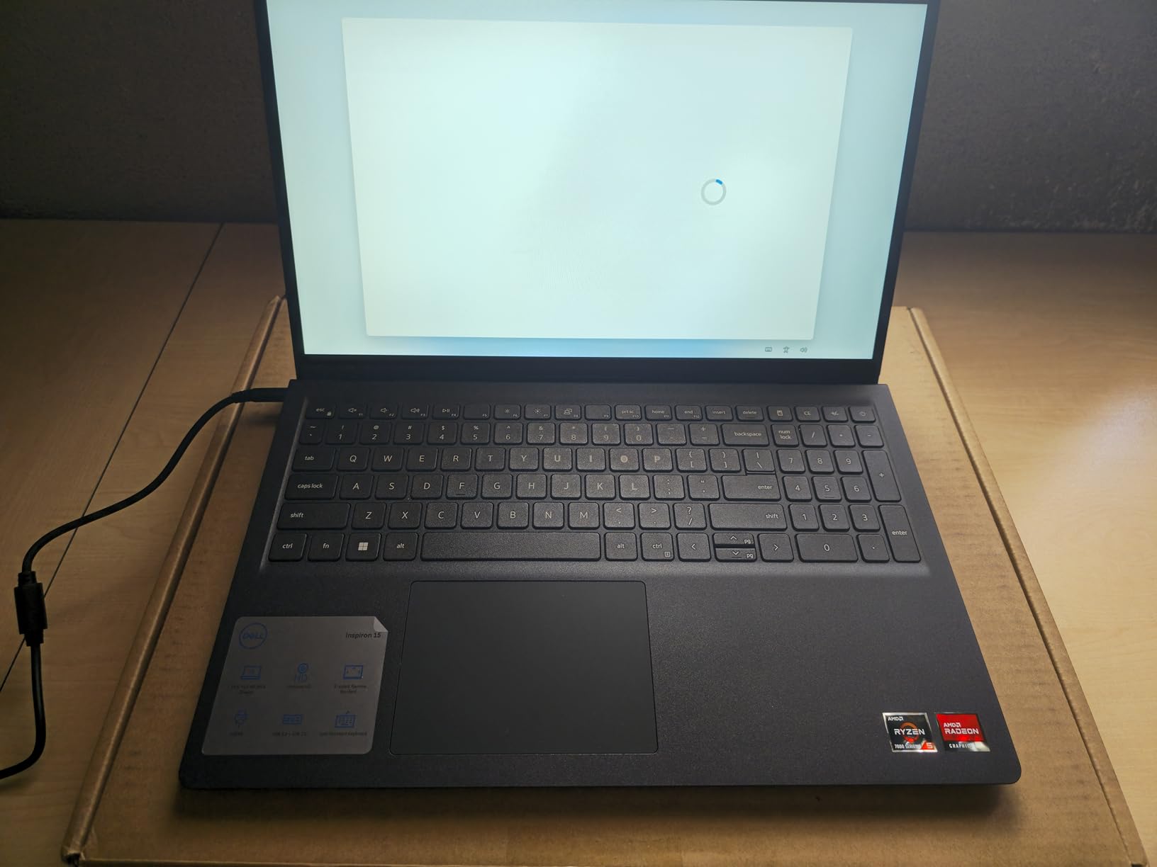 Dell Inspiron 15 3535 Laptop - 15.6-inch FHD (1920 x 1080) Display, AMD Ryzen 5 7520U Processor, 8GB DDR4 RAM, 512GB SSD, AMD Radeon Graphics, Windows 11 Home, 6-Months Migrate - Carbon Black Customer Review Dell Inspiron 15 3535 Laptop - 15.6-inch FHD (1920 x 1080) Display, AMD Ryzen 5 7520U Processor, 8GB DDR4 RAM, 512GB SSD, AMD Radeon Graphics, Windows 11 Home, 6-Months Migrate - Carbon Black - Customer Photo 1