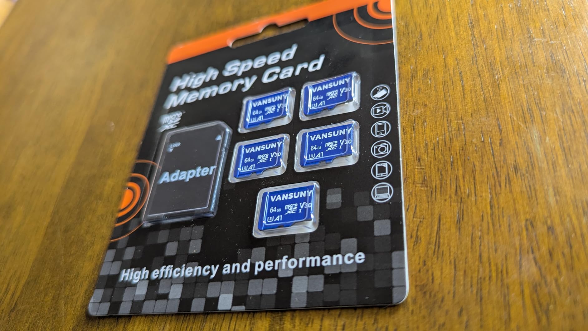 Vansuny Micro SD Card 128GB microSDXC Memory Card with SD Adapter A1 App Performance V30 4K Video Recording C10 U3 Customer Review Vansuny Micro SD Card 128GB microSDXC Memory Card with SD Adapter A1 App Performance V30 4K Video Recording C10 U3 - Customer Photo 2