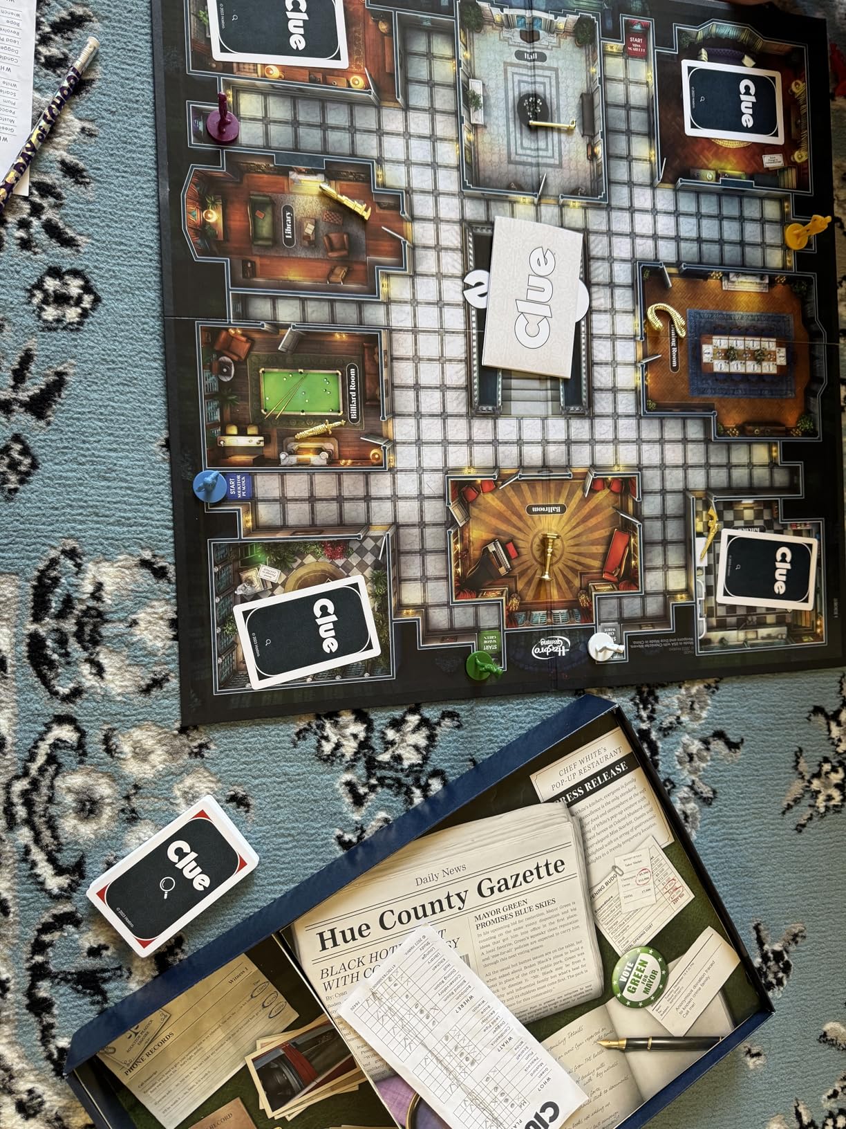 Clue Board Game for Ages 8 and Up, Reimagined Clue Game for 2-6 Players, Mystery, Detective, Family Games for Kids and Adults - Customer Photo 1