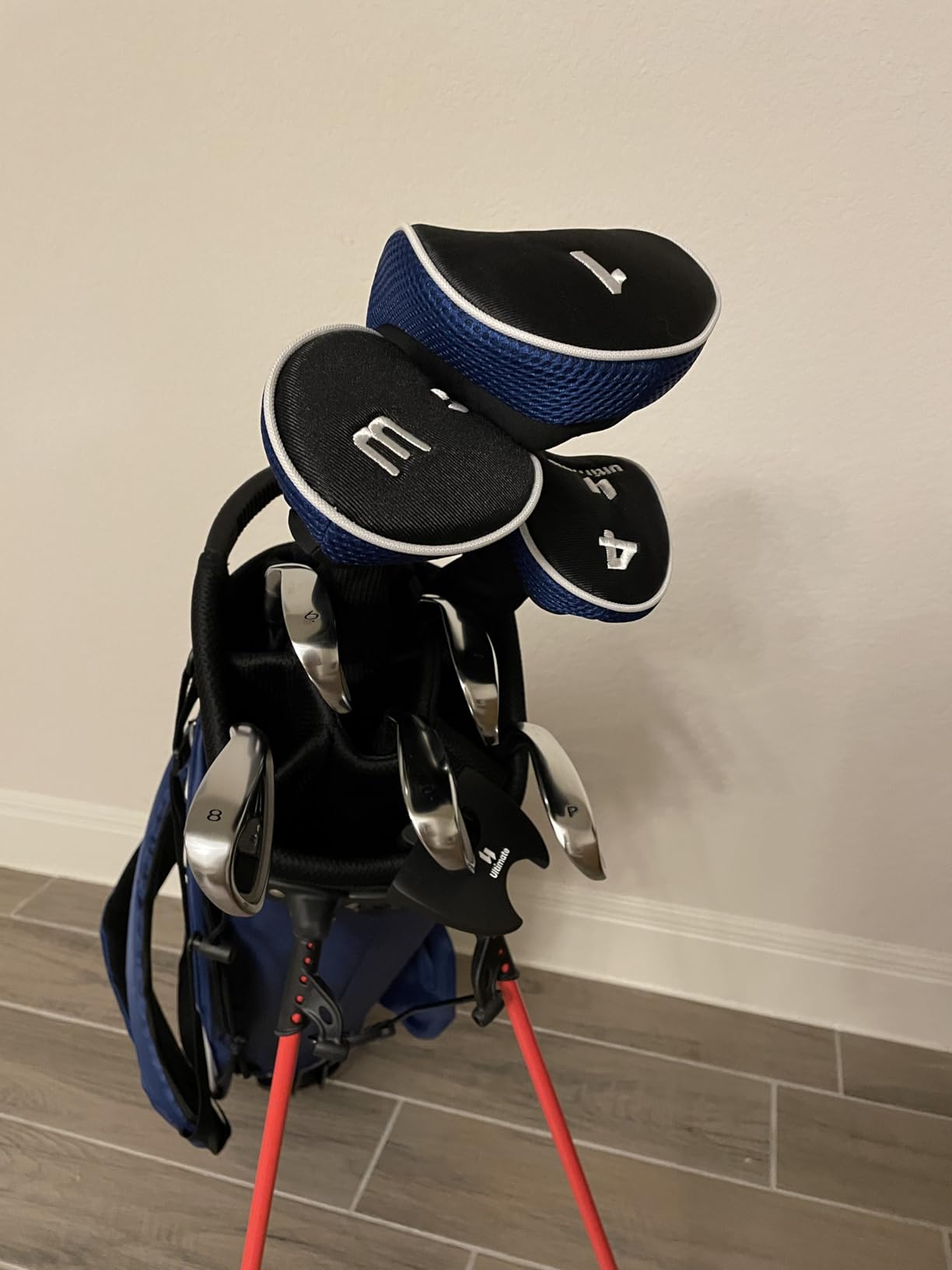 Tangkula 9/10/12 Pieces Men's Complete Golf Clubs Set, Golf Club Package Set with 460CC Driver, Fairway Wood & Hybrid, Irons, Putter Customer Review Tangkula 9/10/12 Pieces Men's Complete Golf Clubs Set, Golf Club Package Set with 460CC Driver, Fairway Wood & Hybrid, Irons, Putter - Customer Photo 2