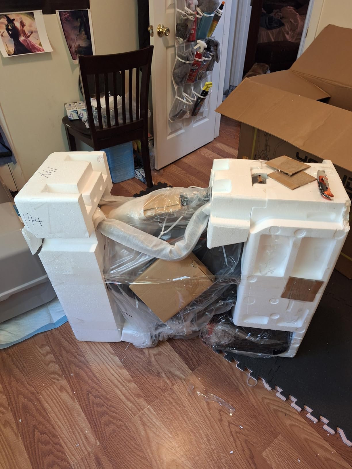 YOSUDA Elliptical Exercise Machine, 3-in-1 (Elliptical + Cardio Climber + Stair Stepper) Elliptical Machine for Home with 45°Incline, 15.5 in Stride, 16-Levals Resistance, Quiet Magnetic System - Customer Photo 1