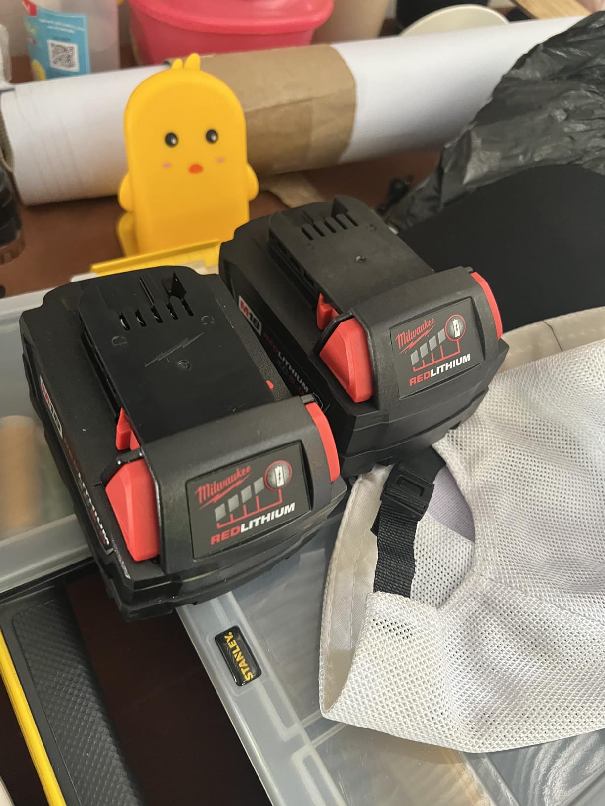Milwaukee 48-11-1850R M18 18V 5Ah XC Extended Capacity Resistant Battery 2 Pack, (48-11-1850Rx2) - Customer Photo 2