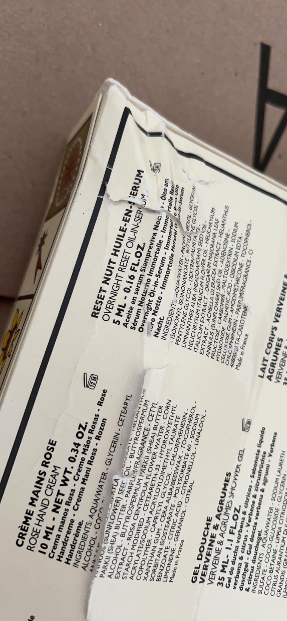 L'OCCITANE Advent Calendar, 24-Piece Luxury Beauty Countdown Holiday Gift Set Including Daily Skincare, Hair, Body & Fragrance, Travel Size Minis Customer Review L'OCCITANE Advent Calendar, 24-Piece Luxury Beauty Countdown Holiday Gift Set Including Daily Skincare, Hair, Body & Fragrance, Travel Size Minis - Customer Photo 3