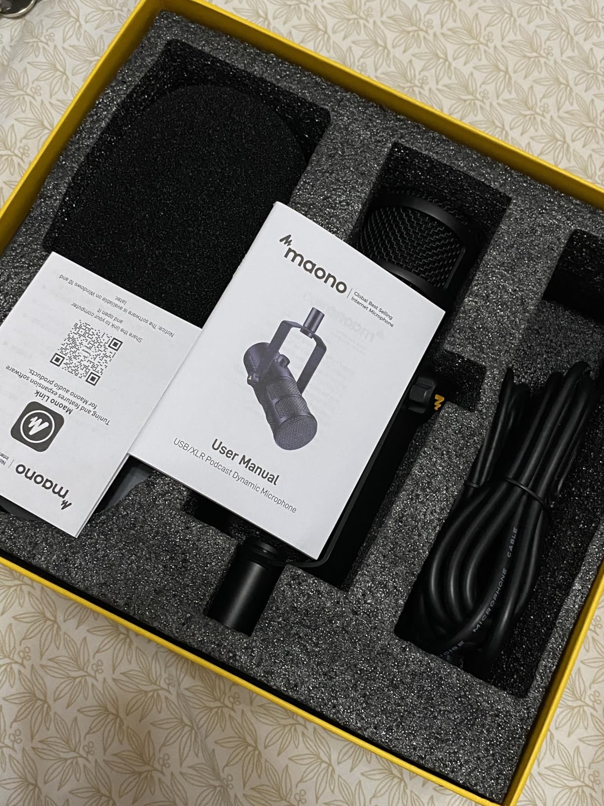 MAONO Dynamic Microphone, USB/XLR Podcast PC Microphone with Software, EQ,Tap-to-Mute, Headphone Jack, Gain Knob & Volume Control, Studio Mic for Broadcast, Recording, Streaming & Gaming (PD400X) Customer Review MAONO Dynamic Microphone, USB/XLR Podcast PC Microphone with Software, EQ,Tap-to-Mute, Headphone Jack, Gain Knob & Volume Control, Studio Mic for Broadcast, Recording, Streaming & Gaming (PD400X) - Customer Photo 5