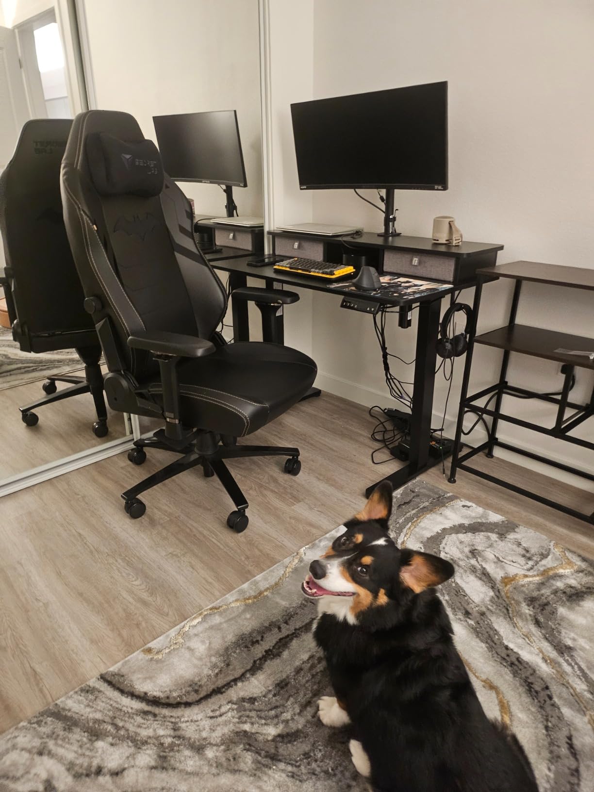 Secretlab Titan Evo Flash Gaming Chair - Reclining - Ergonomic & Comfortable Computer Chair with 4D Armrests - Magnetic Head Pillow & 4-Way Lumbar Support - Red - Leatherette - Customer Photo 2