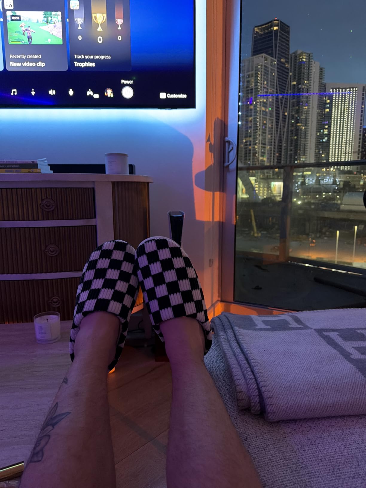 Guyarns House Slippers for Women & Men - Fuzzy, Casual Indoor/Outdoor Shoes with Memory Foam & Faux Fur Lining - Customer Photo 1