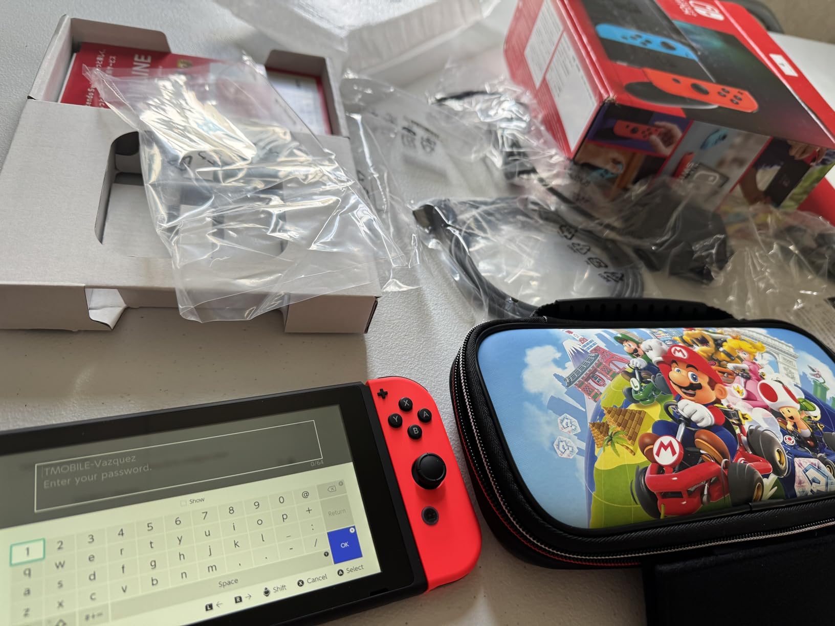 Nintendo Switch™ with Neon Blue and Neon Red Joy‑Con™ Customer Review Nintendo Switch™ with Neon Blue and Neon Red Joy‑Con™ - Customer Photo 5