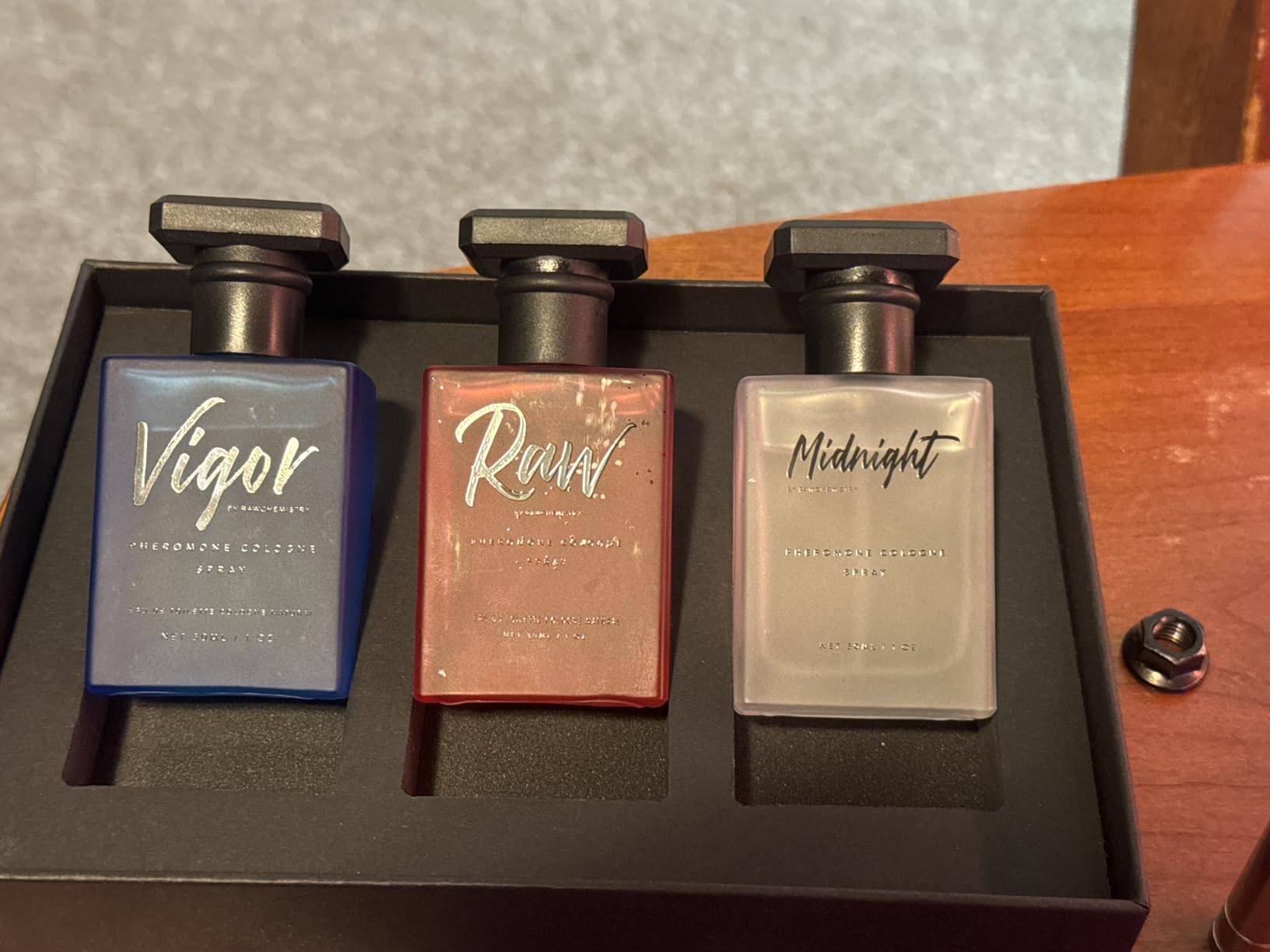 RawChemistry - A Pheromone Infused Mens Cologne Gift Set - Set of 3 Colognes - Customer Photo 4
