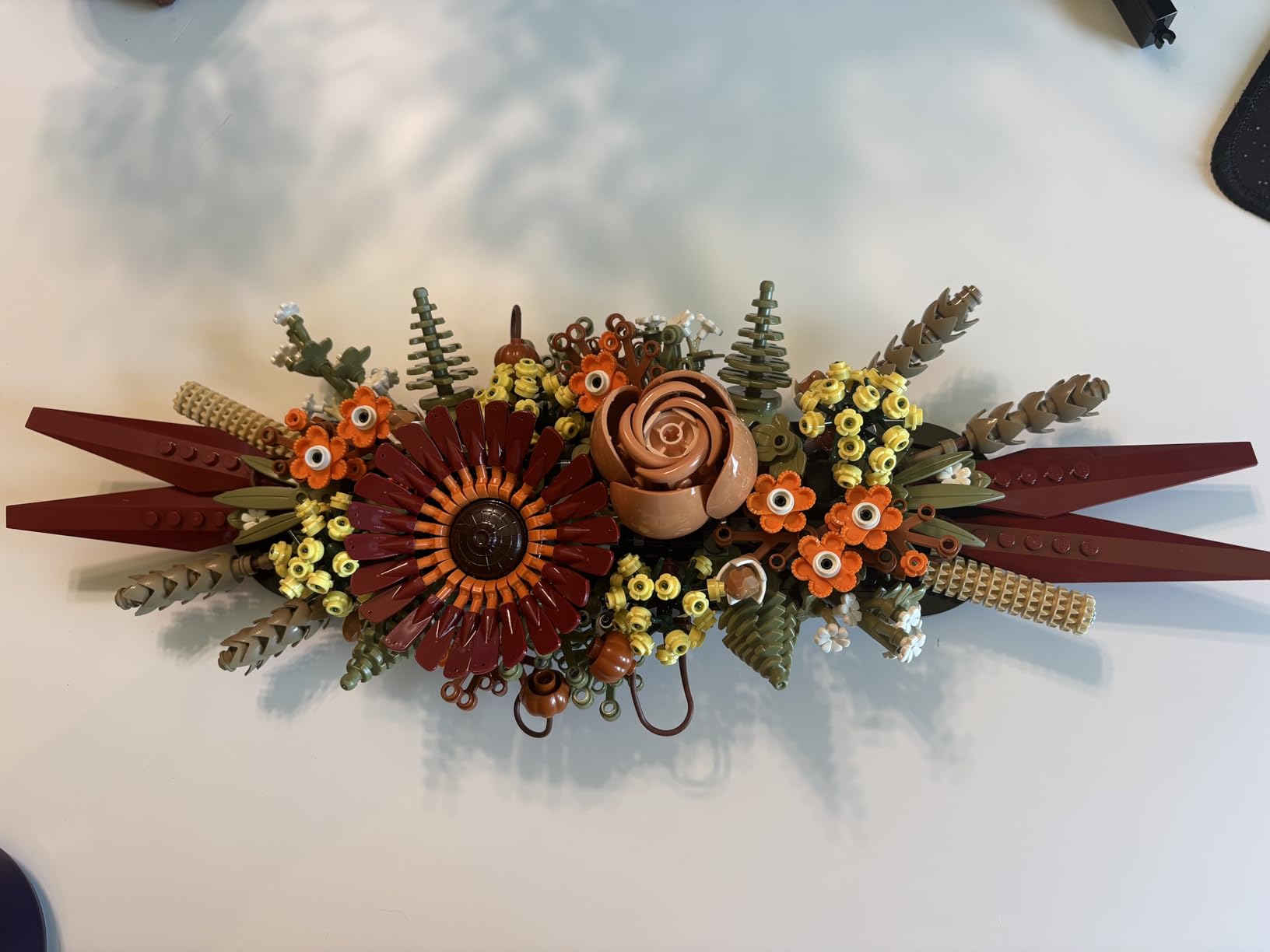 LEGO Icons Dried Flower Centerpiece Building Sets for Adults, Ages 18+ Years - Fall & Thanksgiving Decorations for Dinner Table or Mantel - 10314 - Customer Photo 2