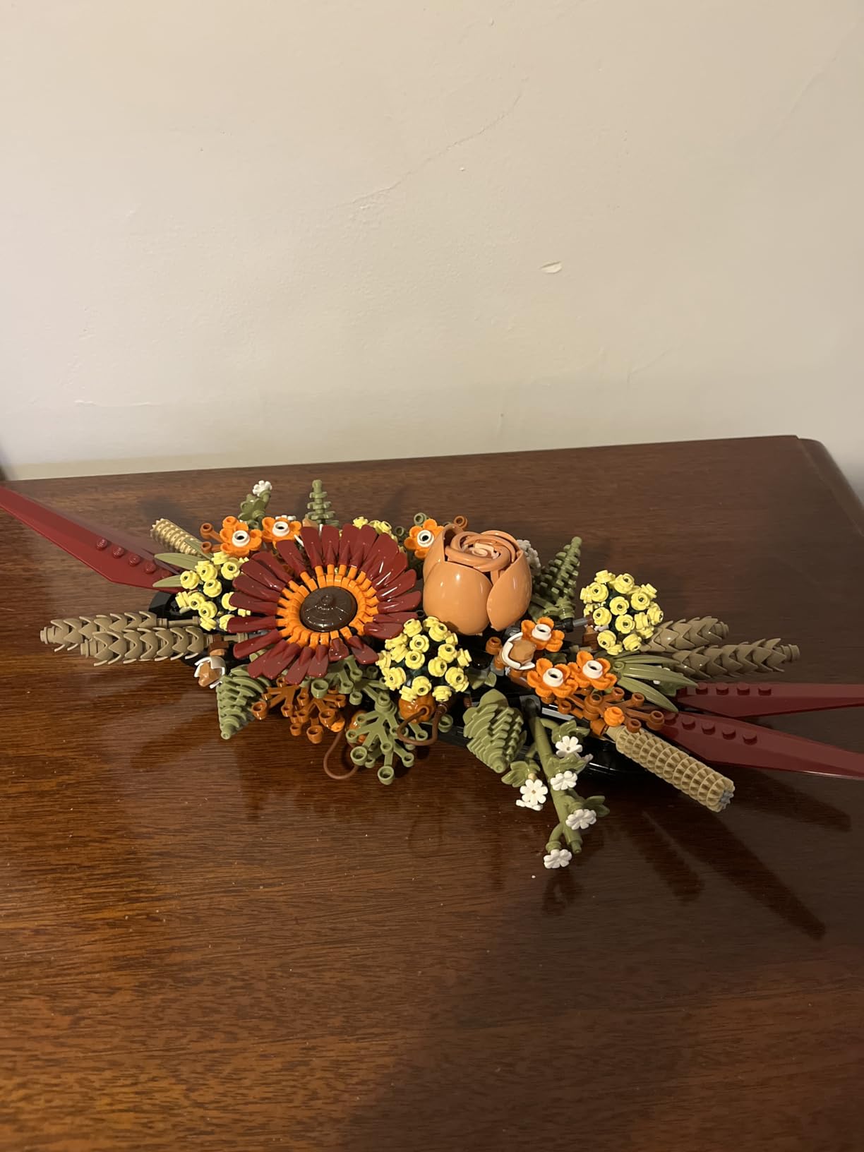 LEGO Icons Dried Flower Centerpiece Building Sets for Adults, Ages 18+ Years - Fall & Thanksgiving Decorations for Dinner Table or Mantel - 10314 - Customer Photo 4
