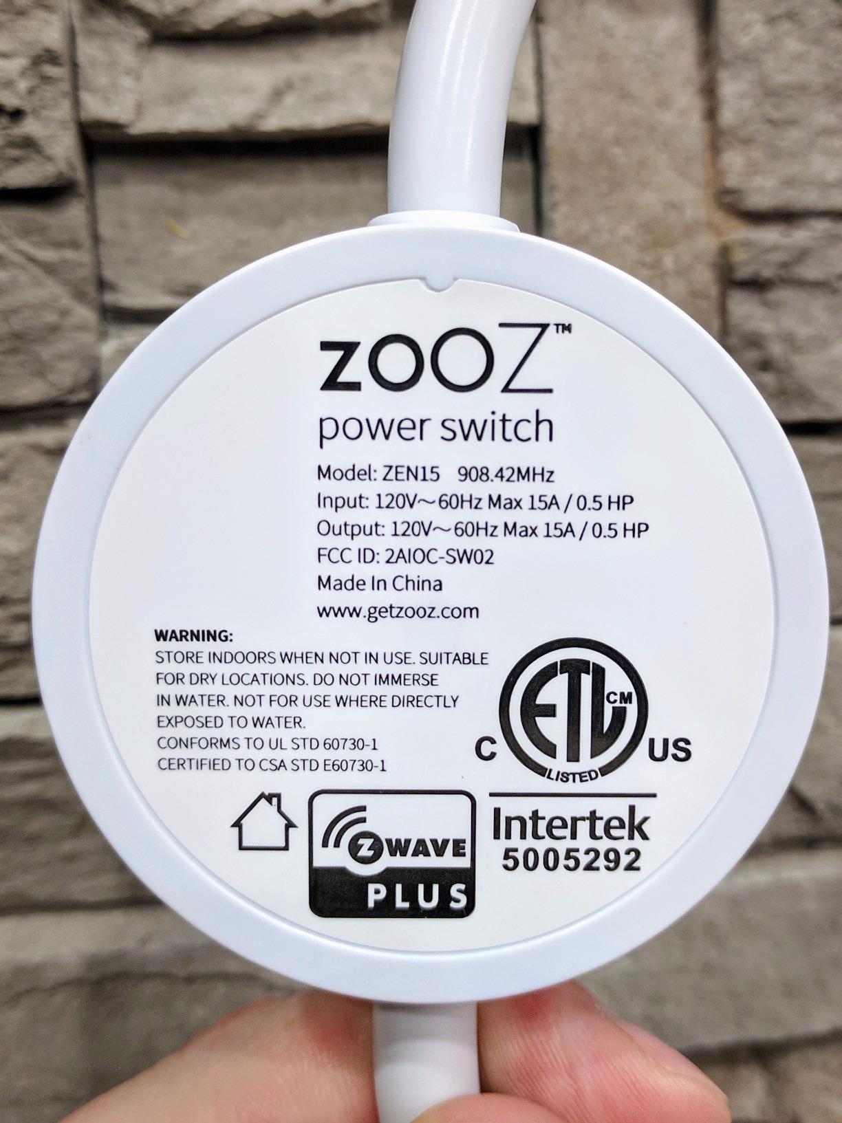 Zooz 800 Series Z-Wave Long Range Smart Plug ZEN04 800LR | Hub Required | Works with the Z-Box Hub, Home Assistant, and Hubitat Customer Review Zooz 800 Series Z-Wave Long Range Smart Plug ZEN04 800LR | Hub Required | Works with the Z-Box Hub, Home Assistant, and Hubitat - Customer Photo 1