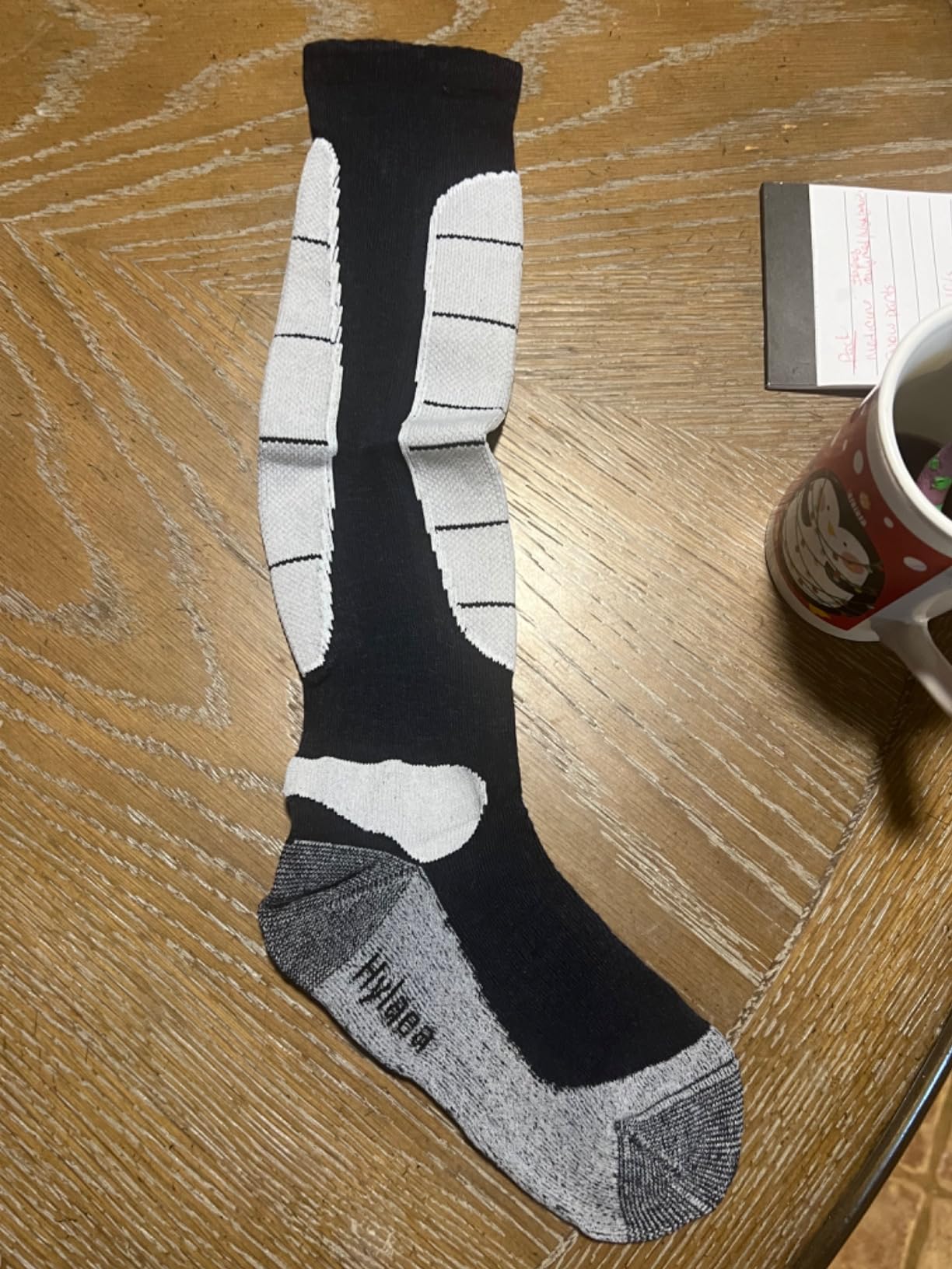 Hylaea Merino Wool Ski Socks, Cold Weather Socks for Snowboarding, Snow, Winter, Thermal Knee-high Warm Socks, Hunting - Customer Photo 1