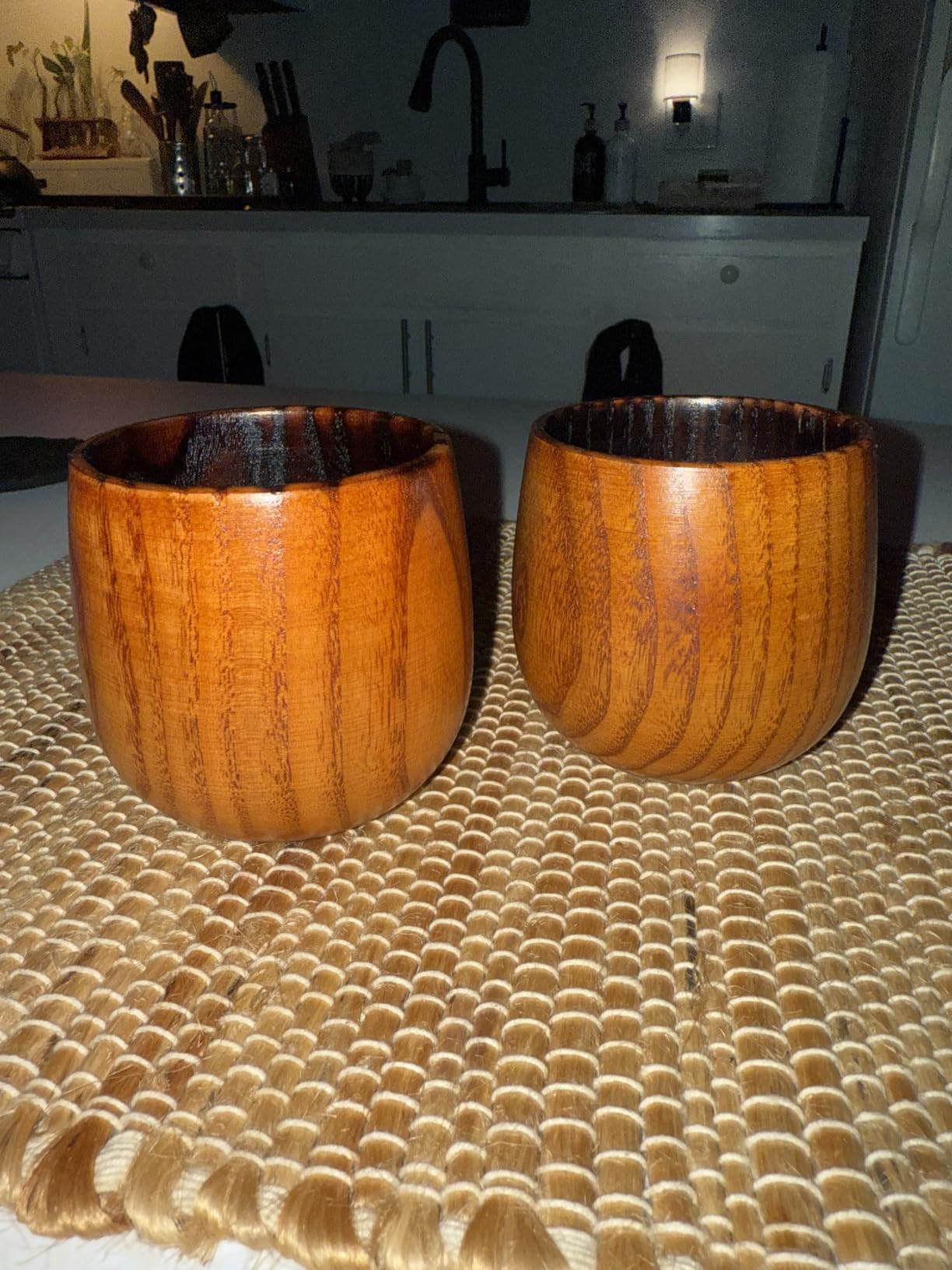 The Original Wooden Bourbon Drinking Glass Bourbon Gifts for Men | Wooden Old Fashioned Glass | Great Whiskey Gifts for Husband, Dad, or Brother | Perfect Present For Men Who Have Everything - Customer Photo 1