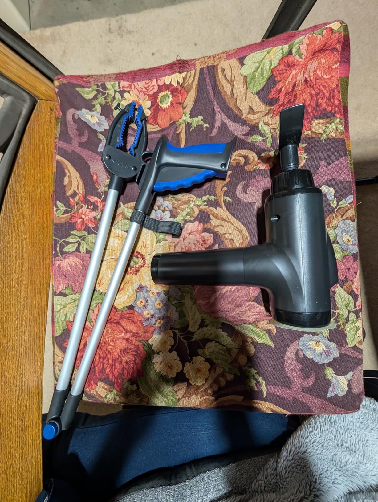 Massage Gun Deep Tissue, Handheld Electric Muscle Massager, High Intensity Percussion Massage Device for Pain Relief with 9 Attachments & 30 Speed(Black) Customer Review Massage Gun Deep Tissue, Handheld Electric Muscle Massager, High Intensity Percussion Massage Device for Pain Relief with 9 Attachments & 30 Speed(Black) - Customer Photo 1